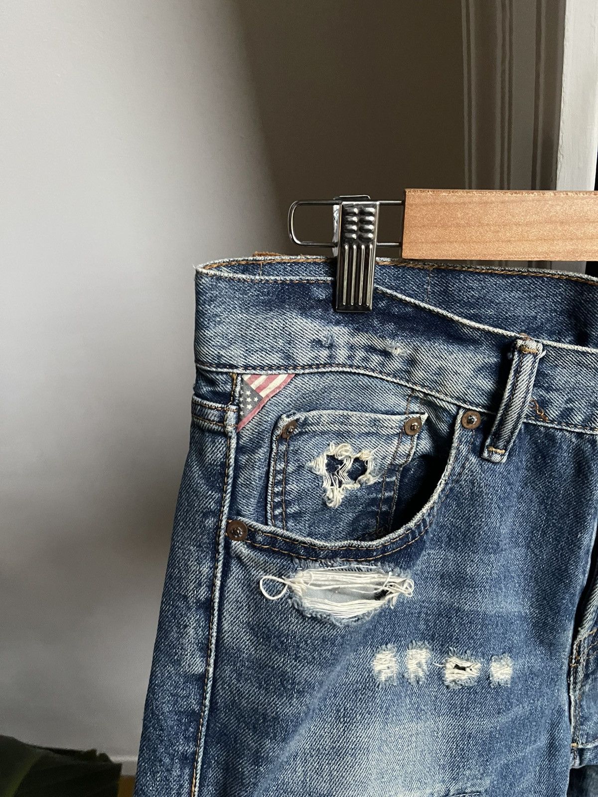 Denim & Supply Ralph Lauren Ralph Lauren Denim & Supply distressed jeans 30 Size US 30 / EU 46 - 3 Thumbnail