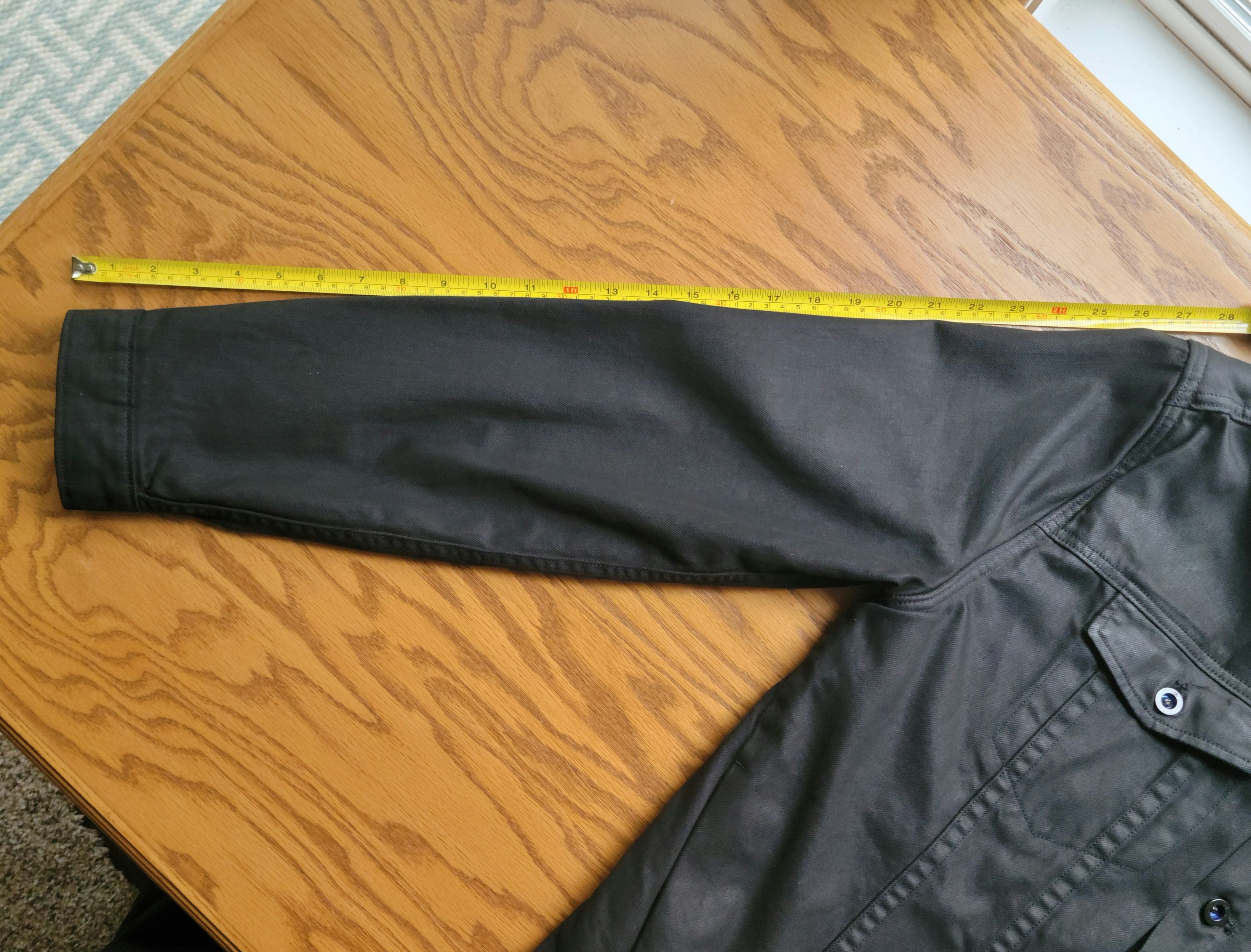Calvin Klein Black denim fleece jacket Size US L / EU 52-54 / 3 - 6 Thumbnail