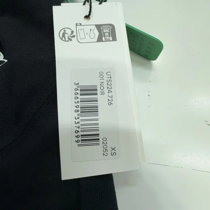 AMI Ami Paris Black Cotton Long Sleeve T-Shirt -2507 Size US XS / EU 42 / 0 - 3 Thumbnail