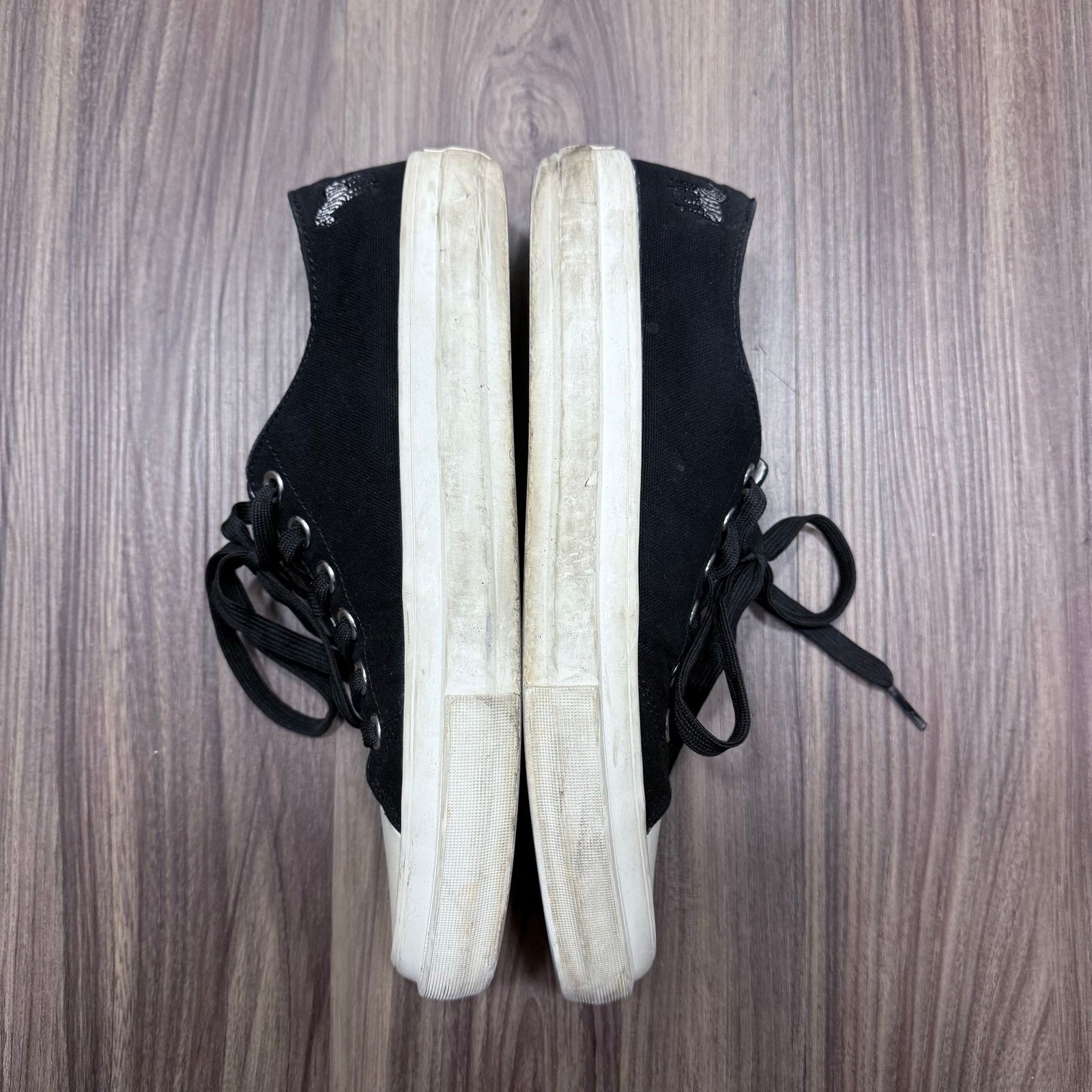 Paul Smith Paul Smith Black Zebra Motif Canvas Sneakers | EU 41 Size US 8 / EU 41 - 5 Thumbnail