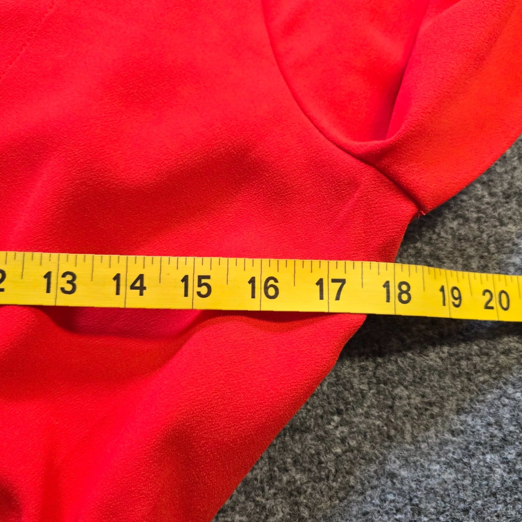J.Crew J.CREW Top Womens Size 8 Red V-Neck Peplum Belted Long Sleeve Blouse Size M / US 6-8 / IT 42-44 - 5 Thumbnail