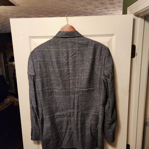 Jos. A. Bank Jos.a.bank men's 51%silk 49%linen sport coat blazer 42R Size 42R - 5 Thumbnail