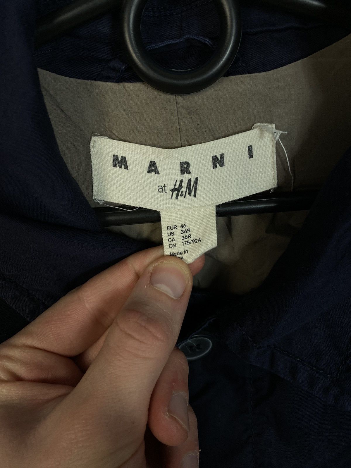 H&M × Marni RARE❗️MARNI + H&M LIGHT JACKET Size US M / EU 48-50 / 2 - 4 Thumbnail