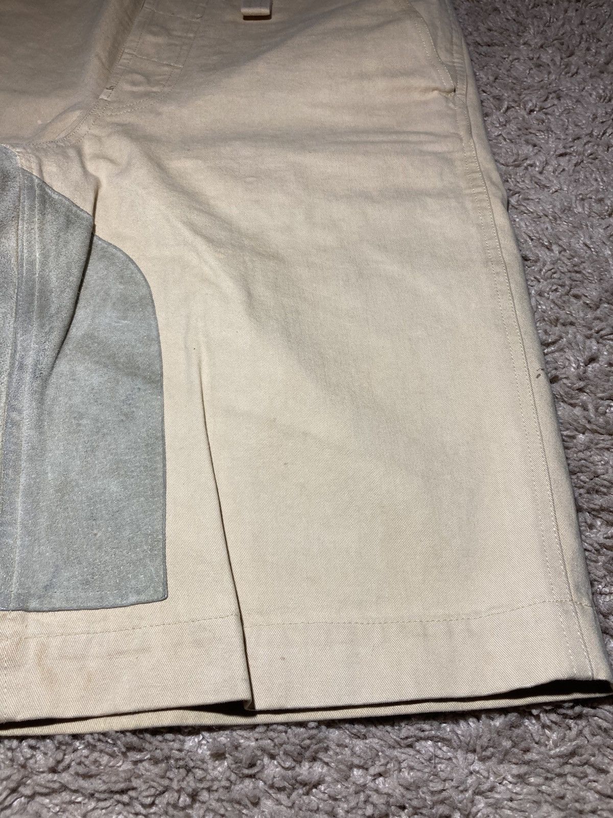 General Research 1996 General Research Hybrid Suede Khaki Shorts 90s GR Size US 30 / EU 46 - 6 Thumbnail