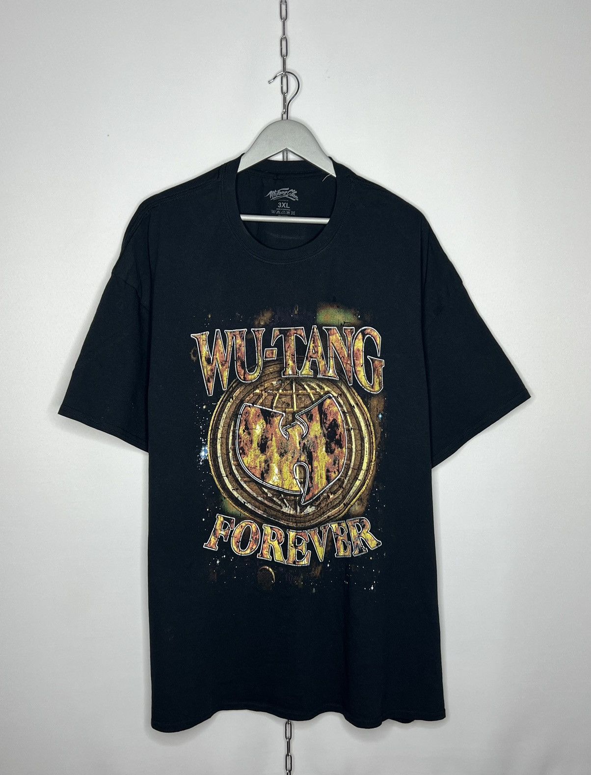 Wu-Tang Clan 🎸 Vintage Wu-Tang Fotever 1997 Tour Rock T-Shirt Tee 🎸 Size US XXL / EU 58 / 5 - 2 Thumbnail