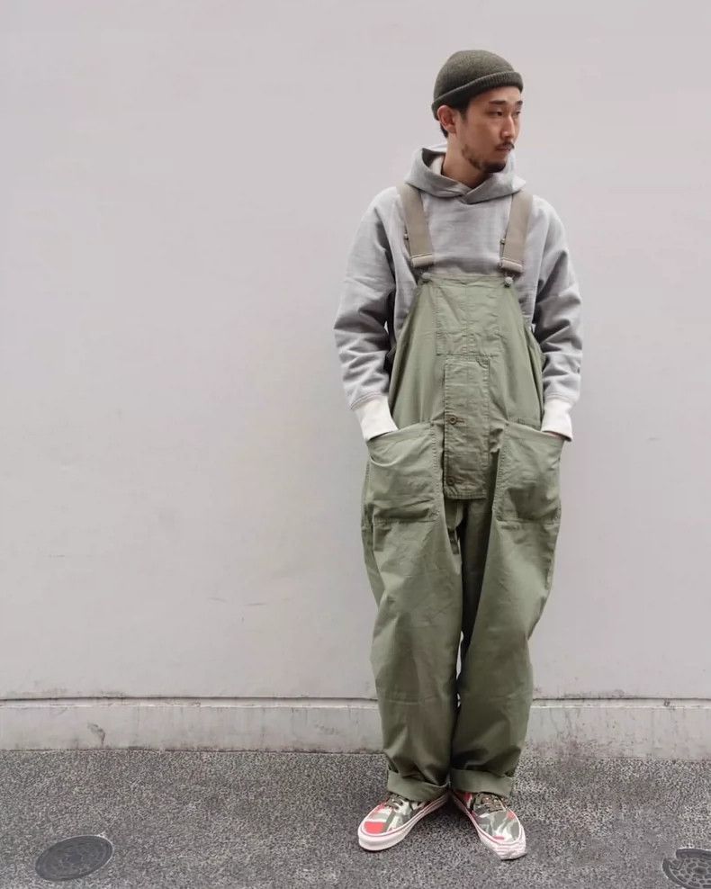 Vintage Nigel Cabourn Cotton Ripstop Dungarees- dmc Size US 30 / EU 46 - 1 Thumbnail