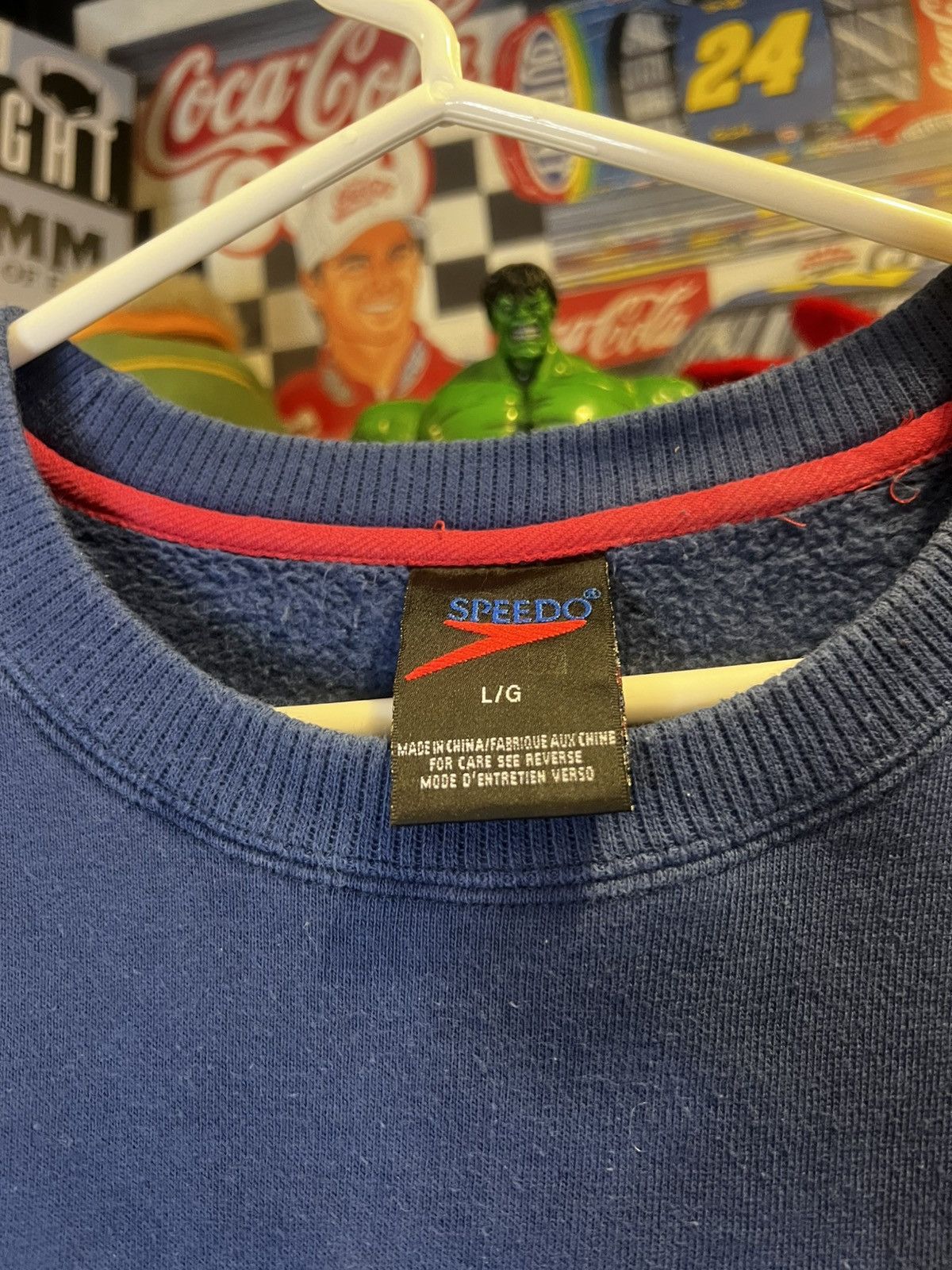 Vintage VTG Speedo Crewneck Size US L / EU 52-54 / 3 - 6 Thumbnail