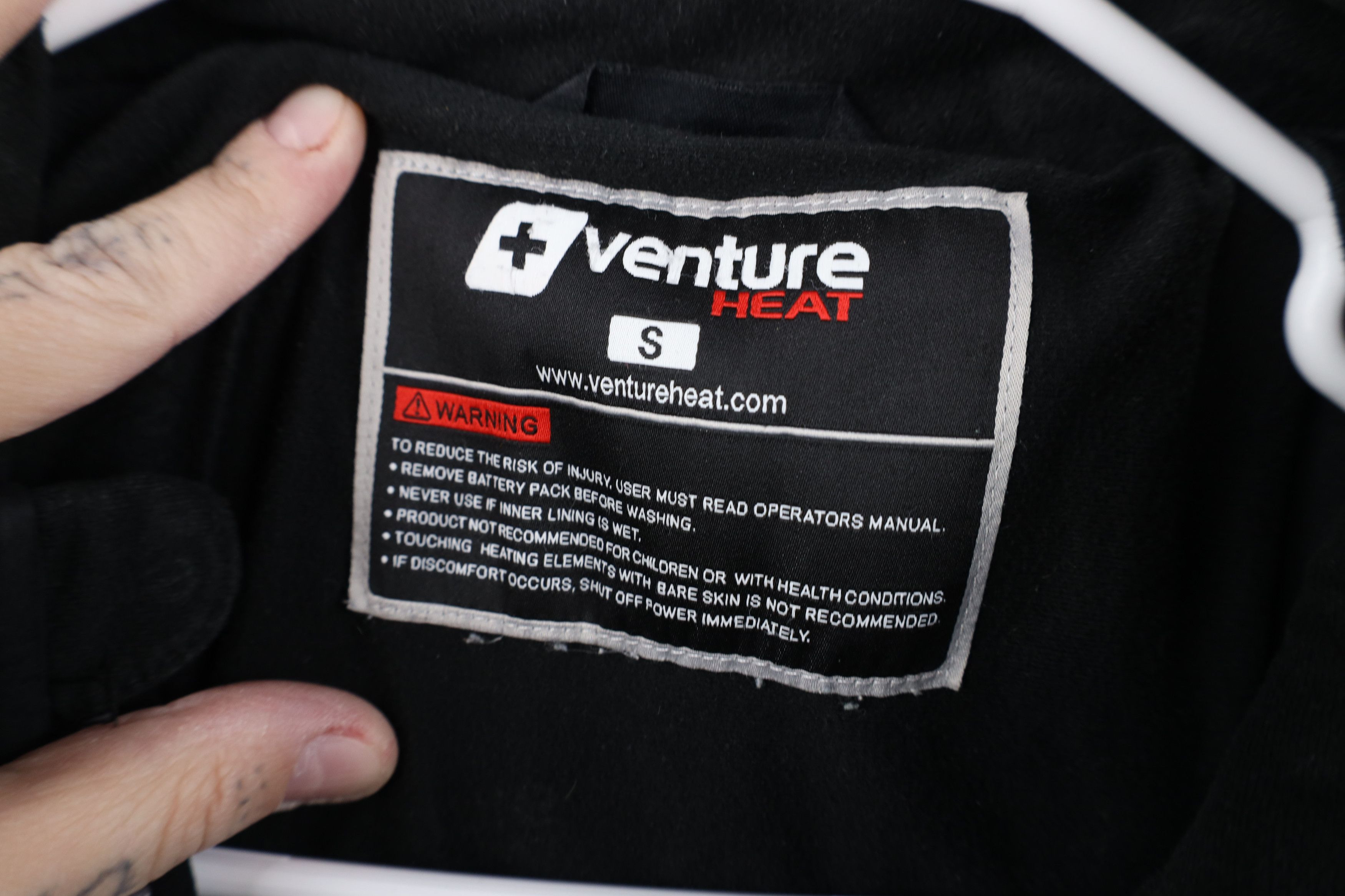 Vintage Venture Heat Battery Insulated Heat Jacket Black No Battery Size US S / EU 44-46 / 1 - 9 Thumbnail