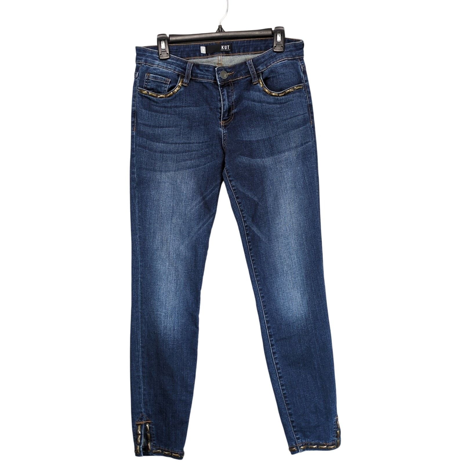 Other Kut from the Kloth Donna Ankle Skinny Jeans Women's 8 Size 30" / US 8 / IT 44 - 1 Thumbnail