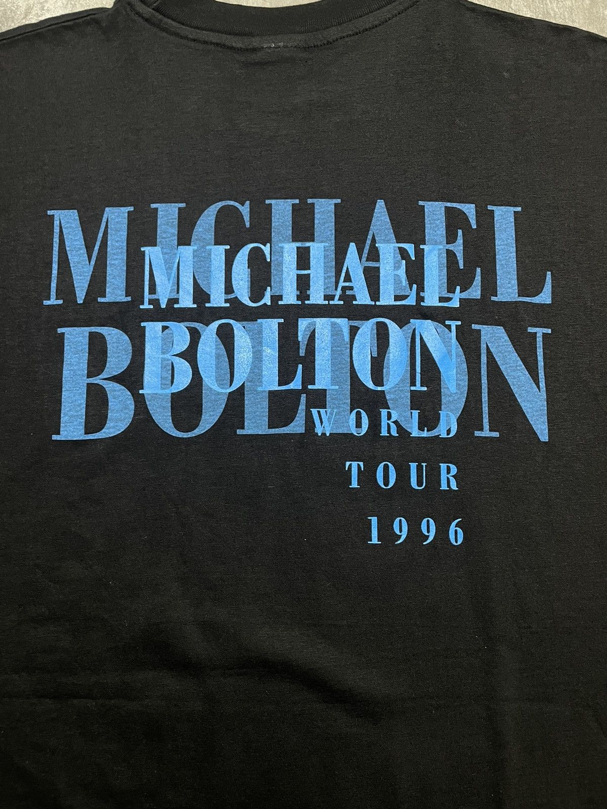 Band Tees Vintage 1994 1996 Michael Bolton World Tour Concert Size US XL / EU 56 / 4 - 7 Thumbnail