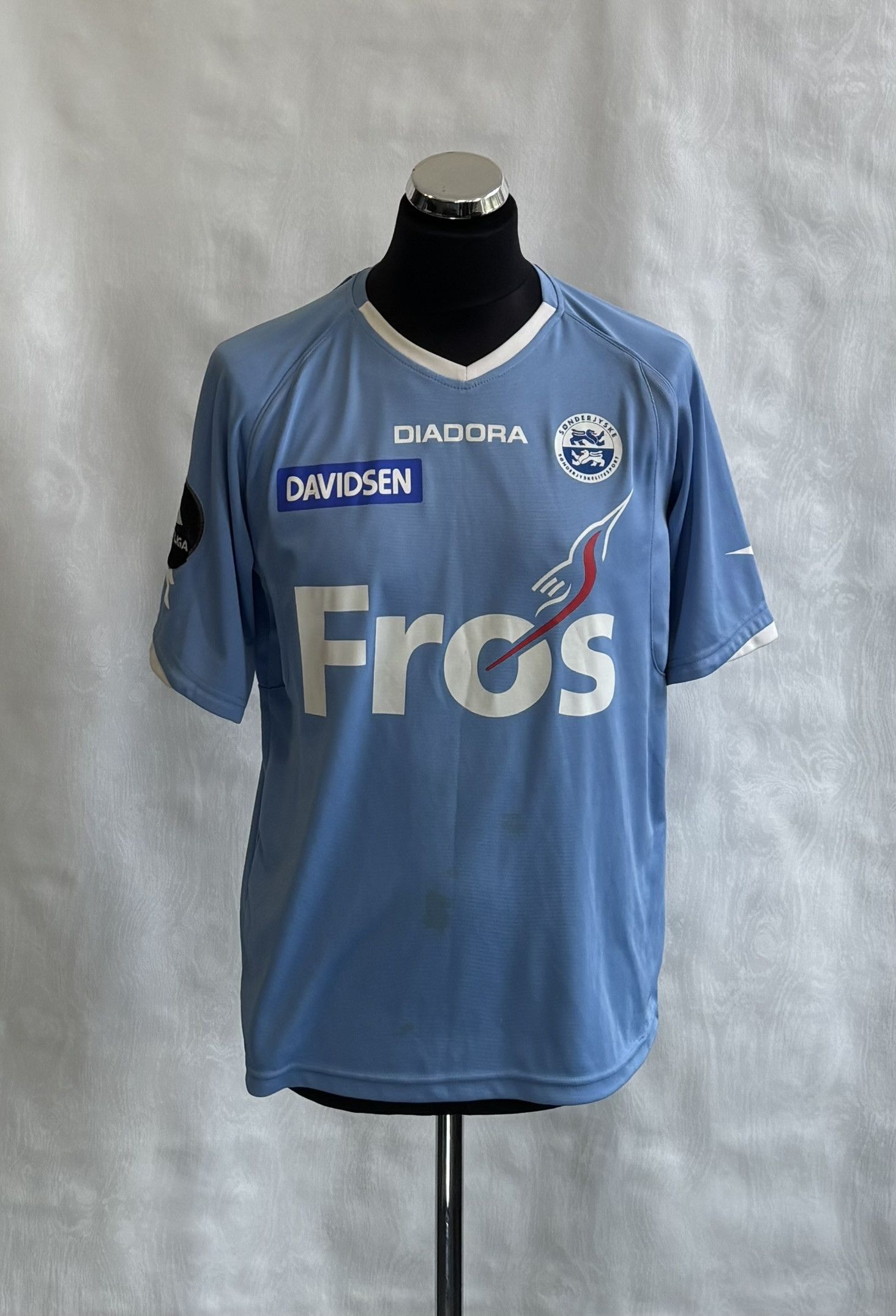 Diadora SonderjyskE 2013/2014 Christensen #7 Diadora Player Issue Size US M / EU 48-50 / 2 - 2 Thumbnail