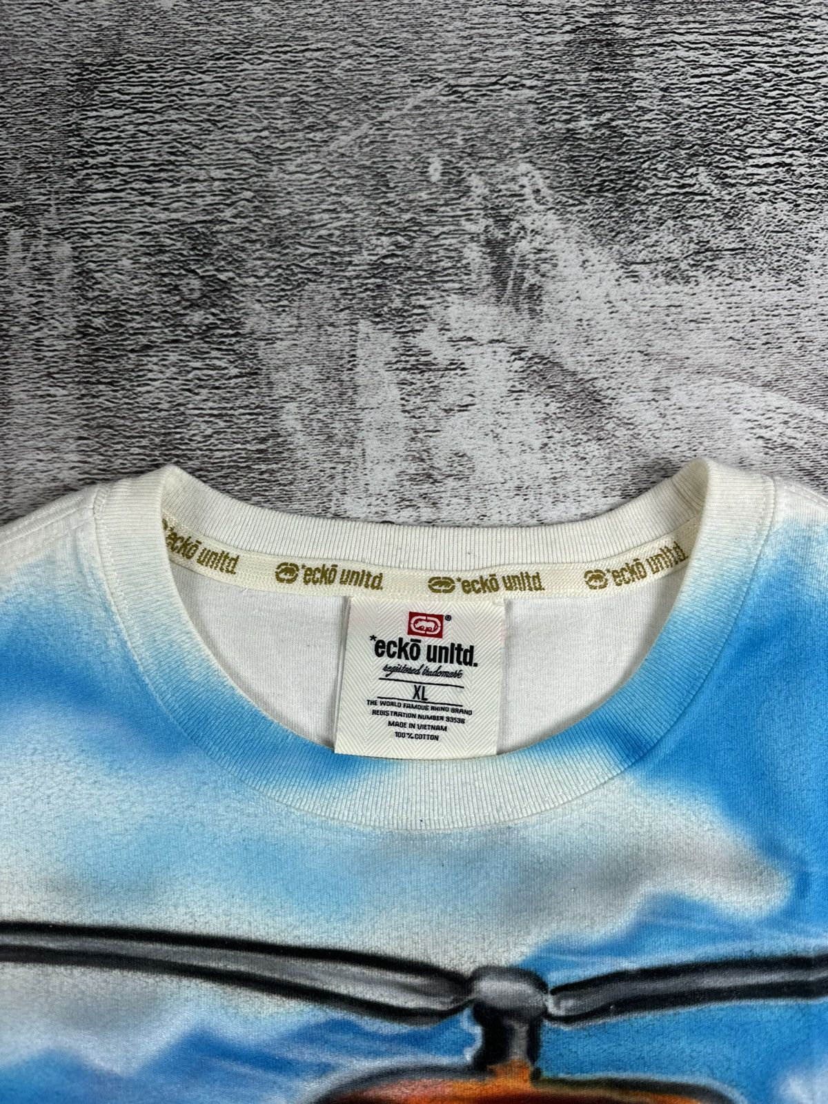 Ecko Unltd. RARE Ecko Unltd Rap Hip Hop Rap Full Print Y2K T Shirt Tee Size US XL / EU 56 / 4 - 13 Thumbnail