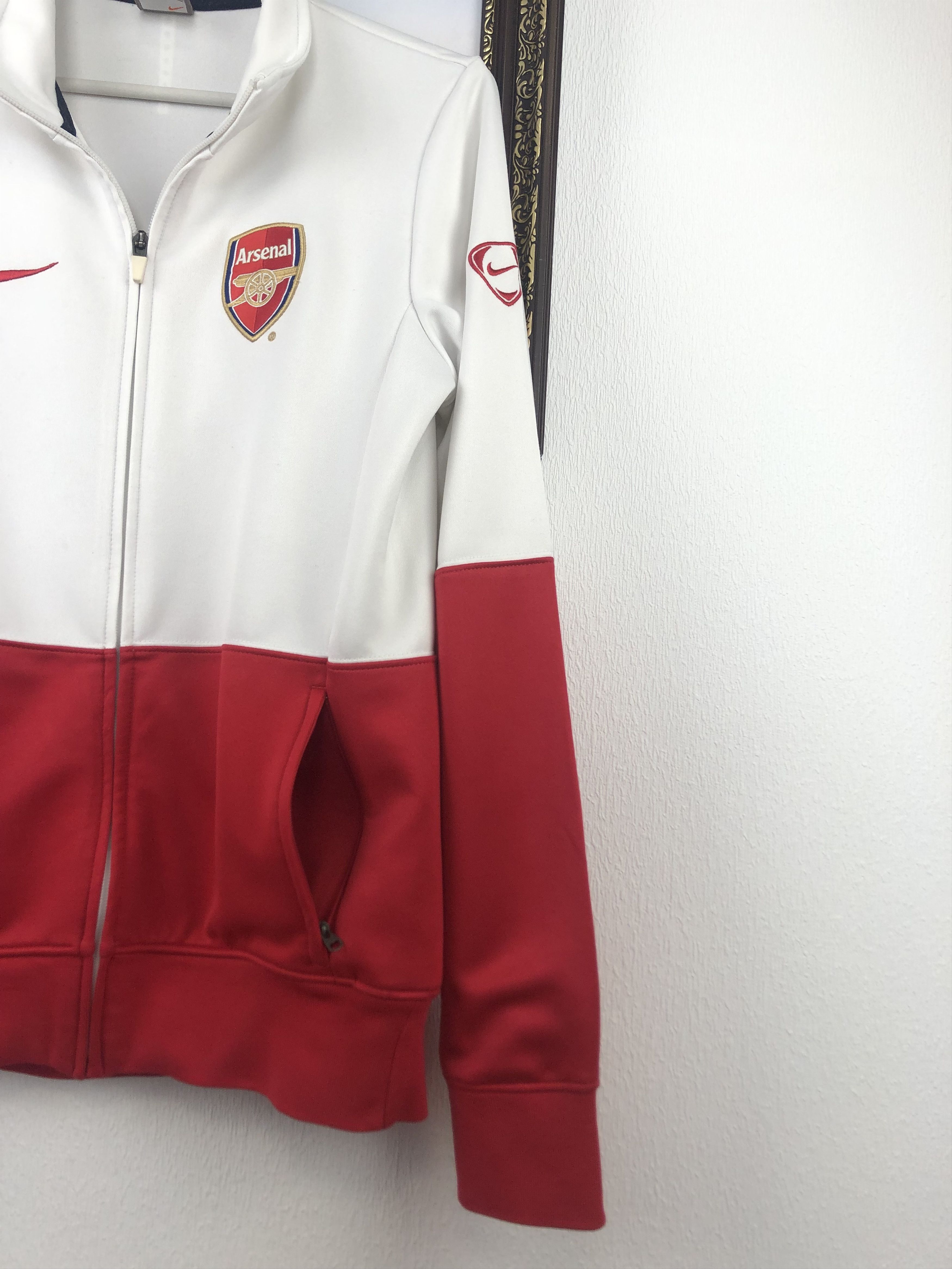 Nike Vintage Arsenal Football Jacket Soccer Track Top Gunners Size US S / EU 44-46 / 1 - 7 Thumbnail