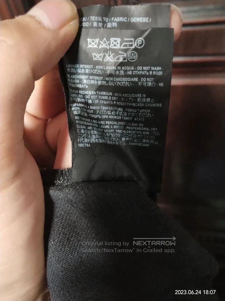 Yves Saint Laurent SLP Distressed Black Denim Jeans. Size US 30 / EU 46 - 7 Thumbnail