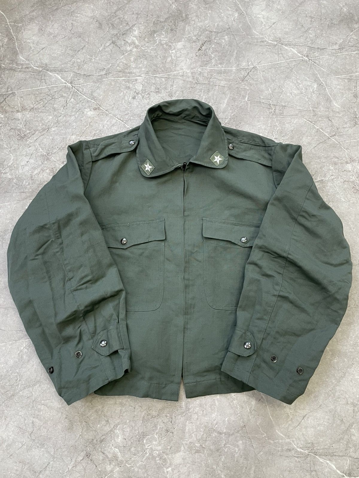 RARE Vintage Italian Air Force Summer Flight Jacket