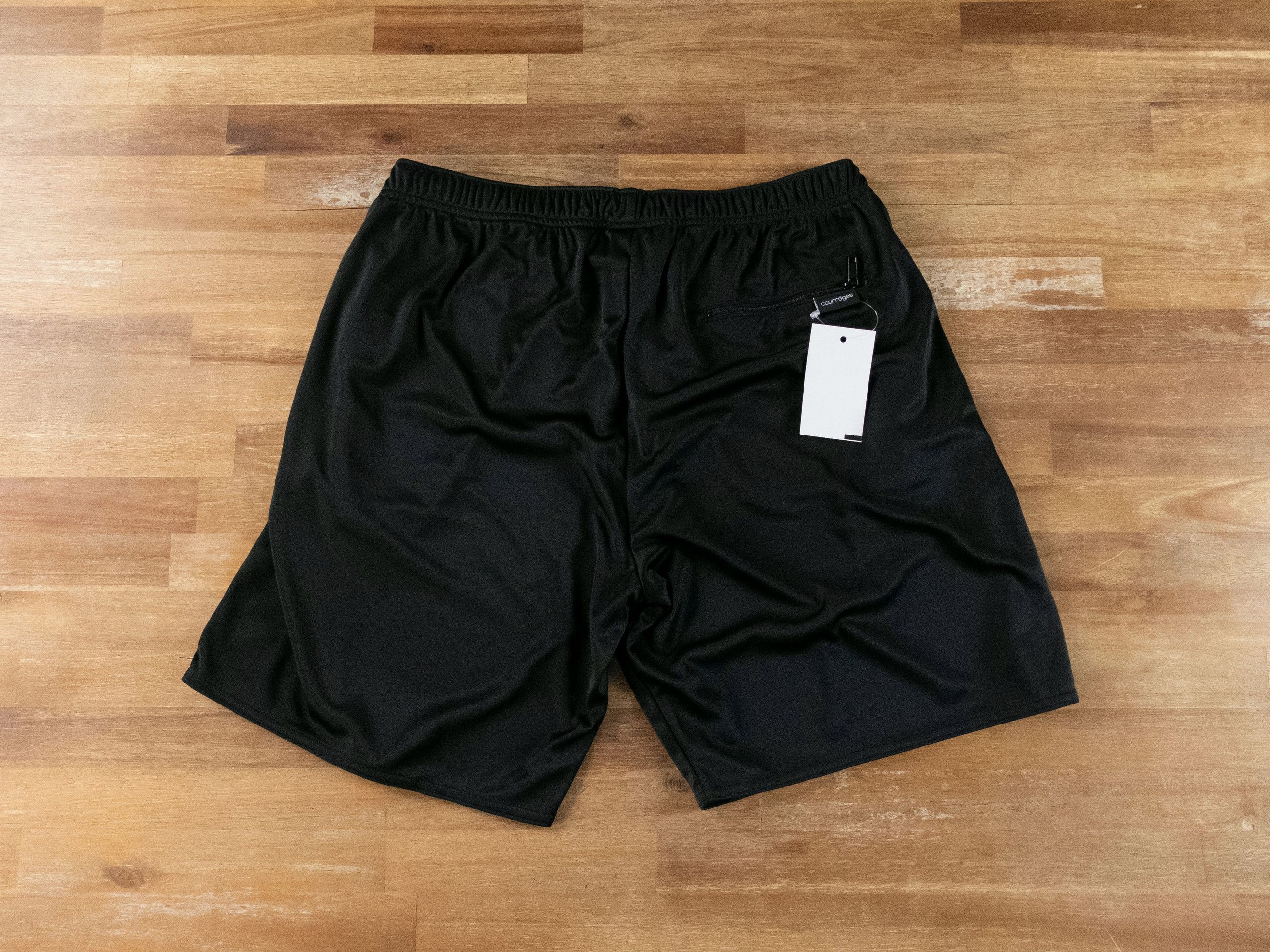 Courreges COURREGES black lycra nylon football soccer shorts XL Size US 36 / EU 52 - 10 Thumbnail