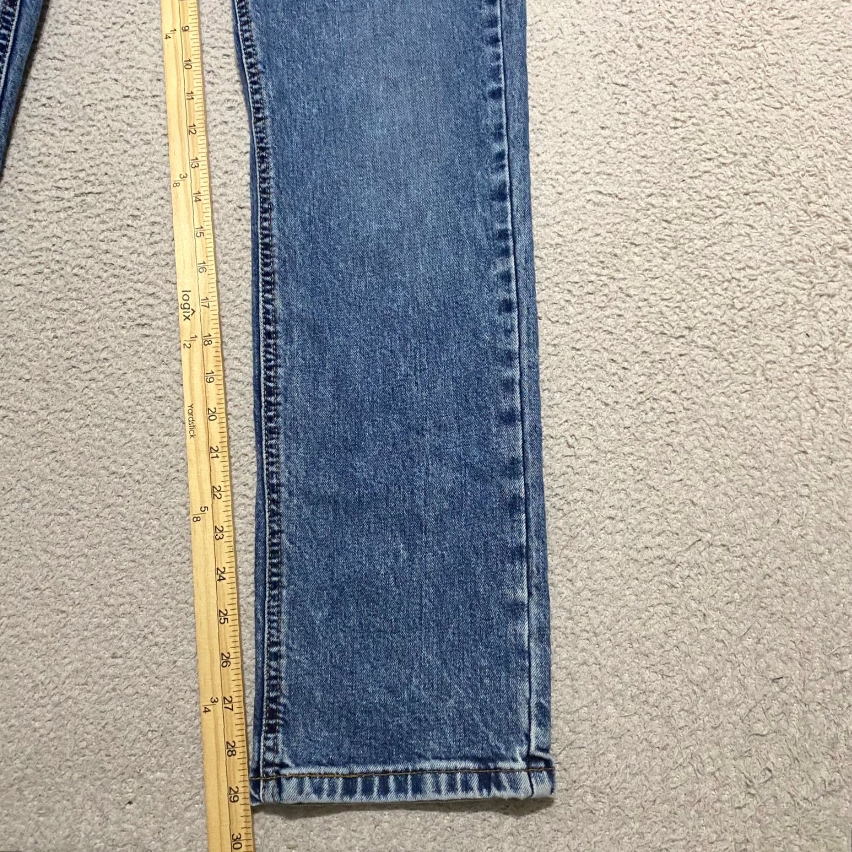Levi's Levi's 541 Mens Jeans 30x32 Blue Denim Medium Wash Athletic Straight Mid Rise Size US 30 / EU 46 - 6 Thumbnail
