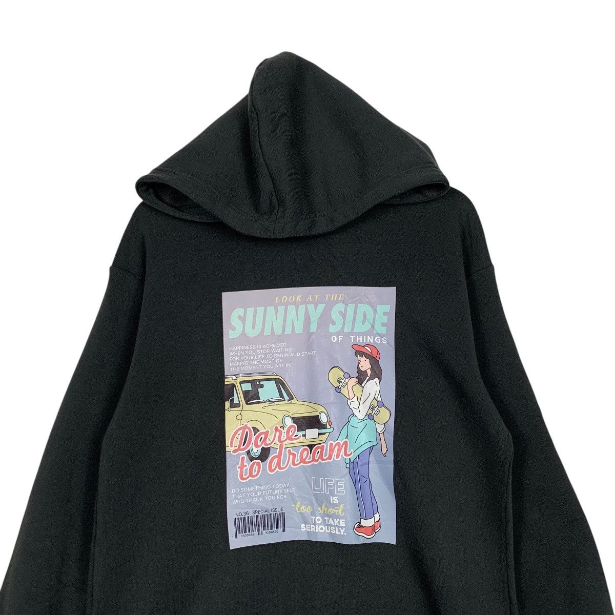 Japanese Brand Japanese Brand Sunny Side Skateboard Hoodie Size US L / EU 52-54 / 3 - 2 Thumbnail