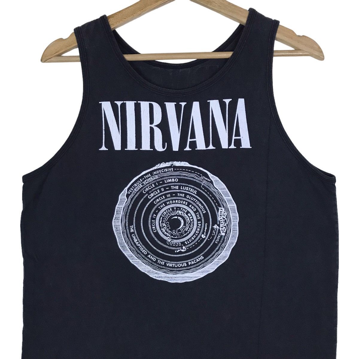 ▪️90‘s【NIRVANA】VINTAGE TANK TOP Vintage 90s Nirvana Band Tee Tank Top