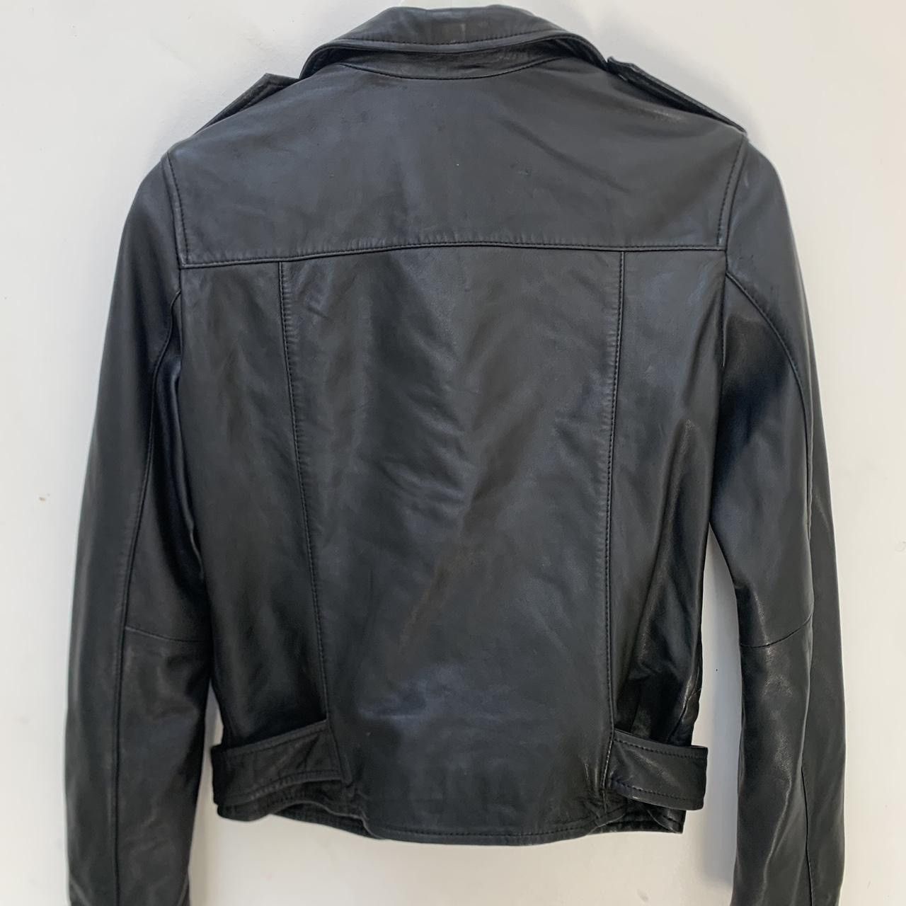Allsaints Black AllSaints leather jacket Size XS / US 0-2 / IT 36-38 - 3 Thumbnail