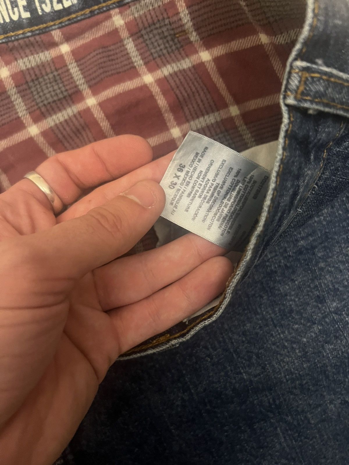 Vintage Vintage Flannel lined dickies denim Size US 36 / EU 52 - 3 Thumbnail