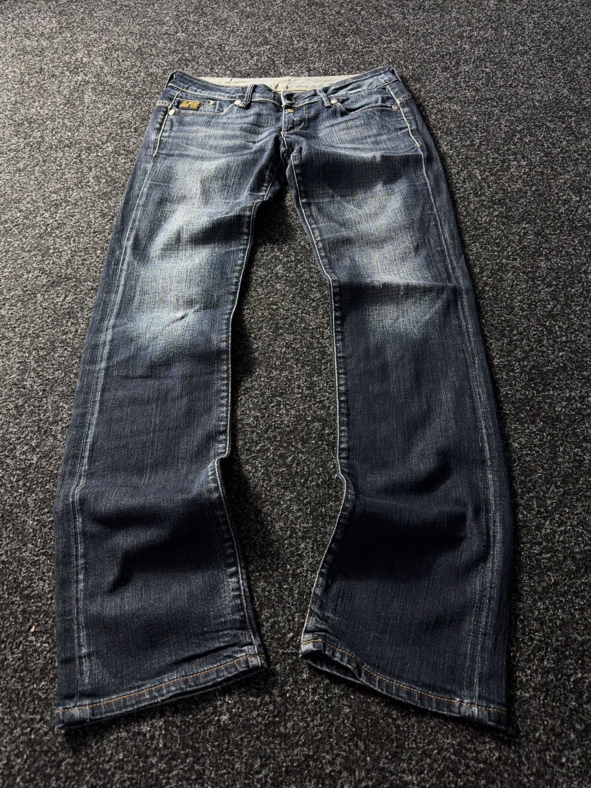 G-Star × Vintage Vintage 90s G-Star Raw Denim Jeans Pants Baggy Size 30" / US 8 / IT 44 - 1 Thumbnail
