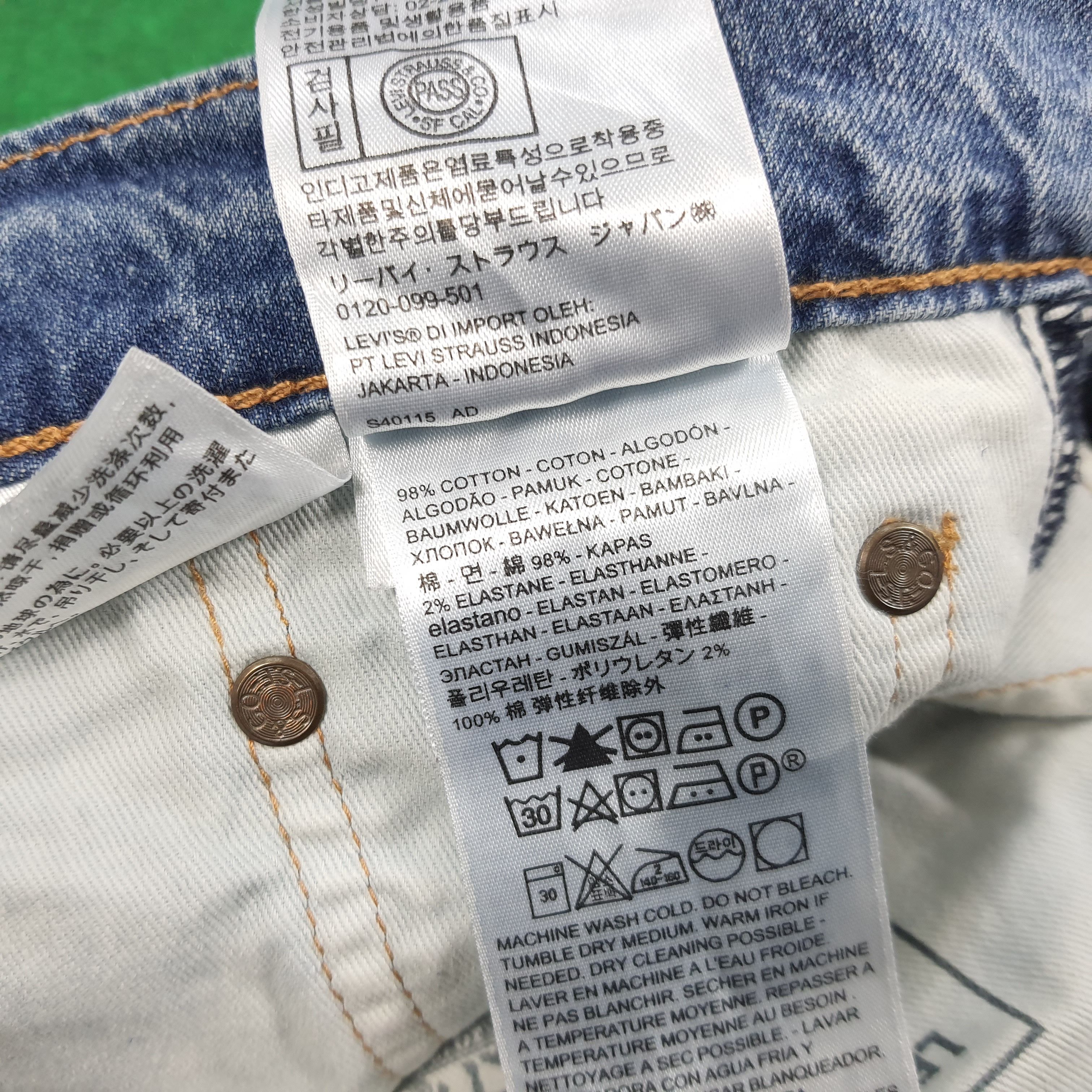 Levi's × Levi's Vintage Clothing × Vintage Vintage Levi's Premium San Francisco Distressed Jeans Size US 30 / EU 46 - 12 Thumbnail