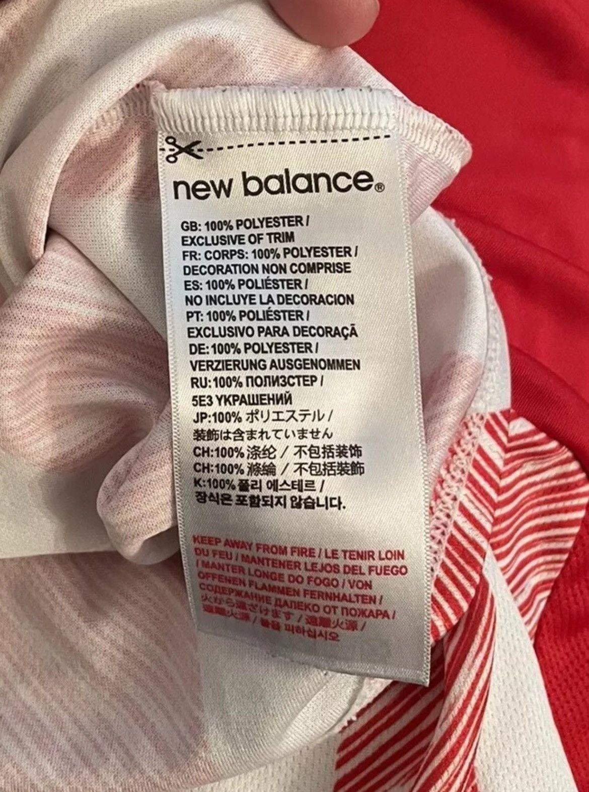 New Balance 2020 New Balance Atletico Baranquilla Jersey Men’s Medium Size US M / EU 48-50 / 2 - 3 Thumbnail