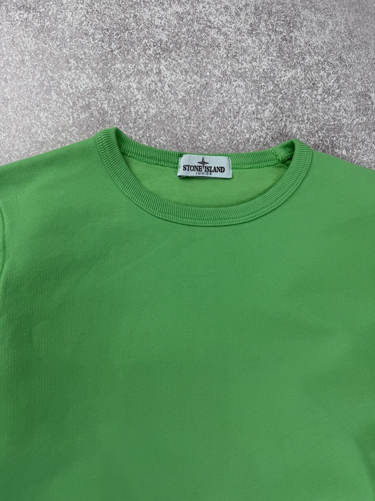 Stone Island Stone Island Junior Crewneck Sweatshirt Green Size 10Age Size US XXS / EU 40 - 5 Thumbnail