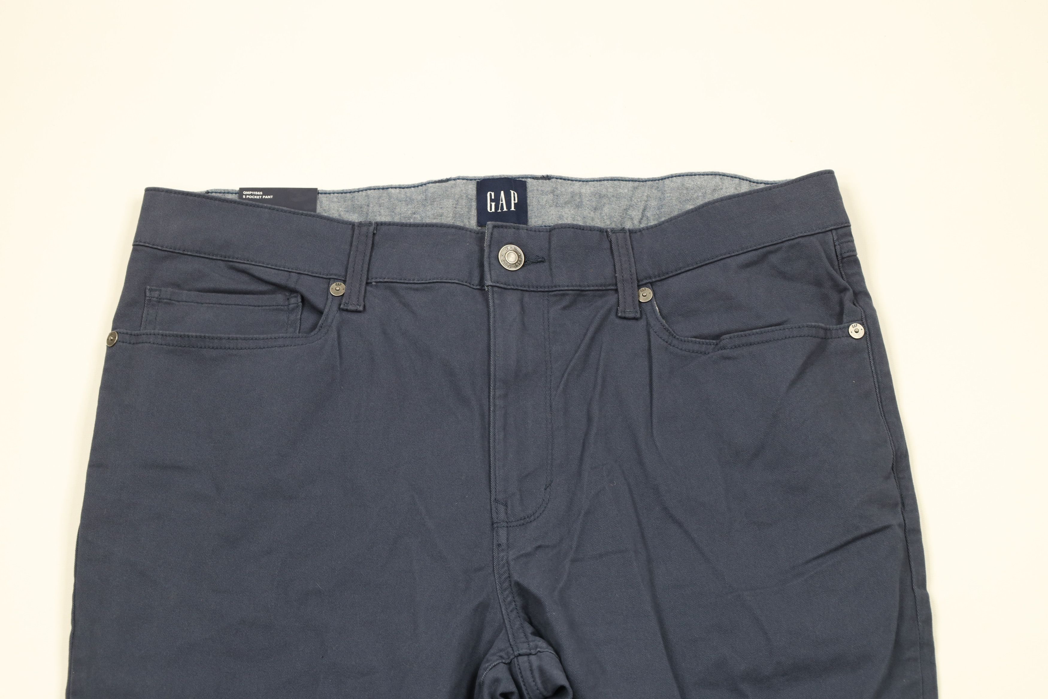 Gap × Vintage New Gap Fit Stretch Twill 5 Pocket Chinos Chino Pants Blue Size US 36 / EU 52 - 2 Thumbnail