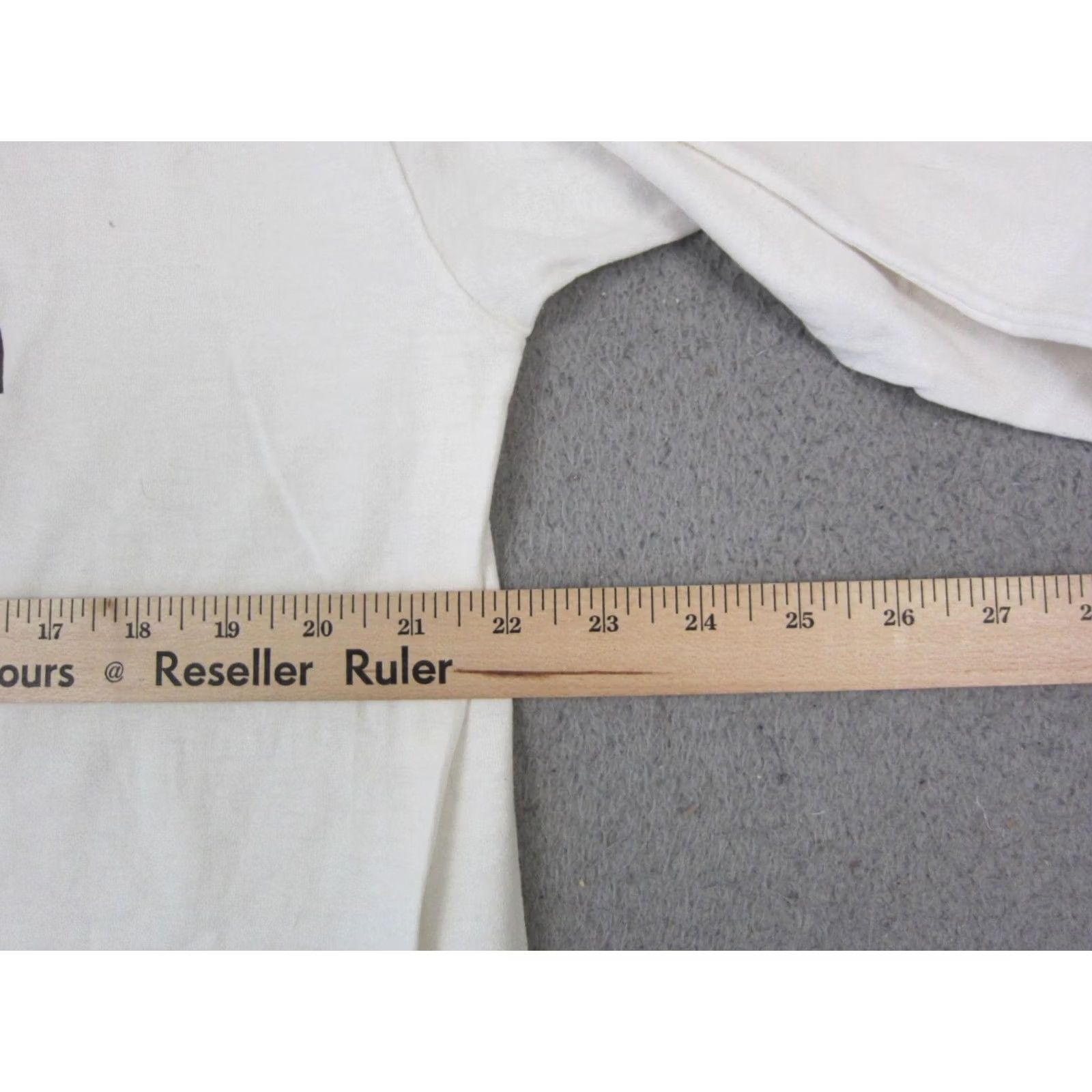 Fruit Of The Loom VINTAGE Fruit of the Loom Shirt Mens XL White 90s City Classic Logo T-Shirt Size US XL / EU 56 / 4 - 7 Thumbnail
