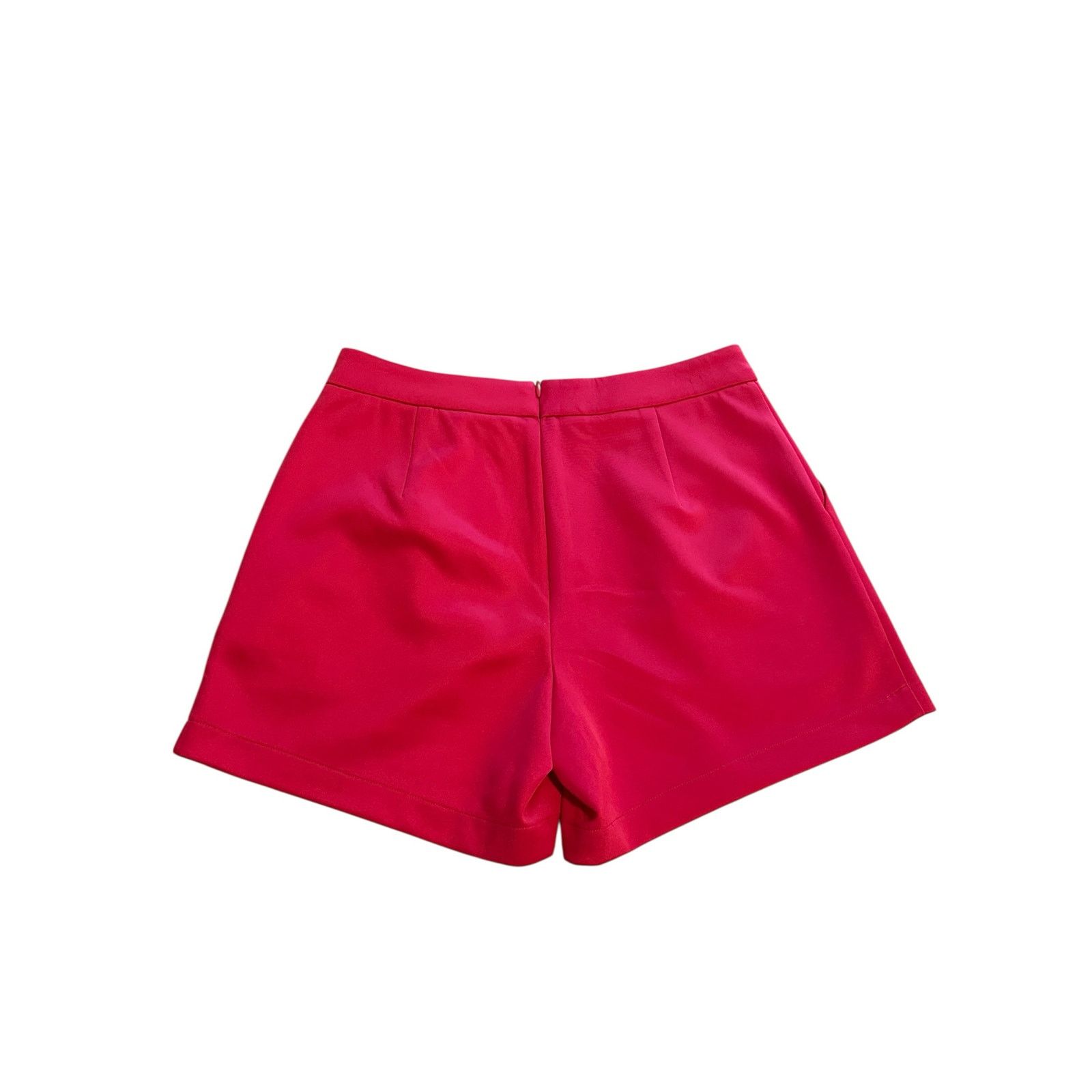 Other Ellison Hot Pink Pleated Pocketed High Rise Classy Shorts Size 28" / US 6 / IT 42 - 5 Thumbnail
