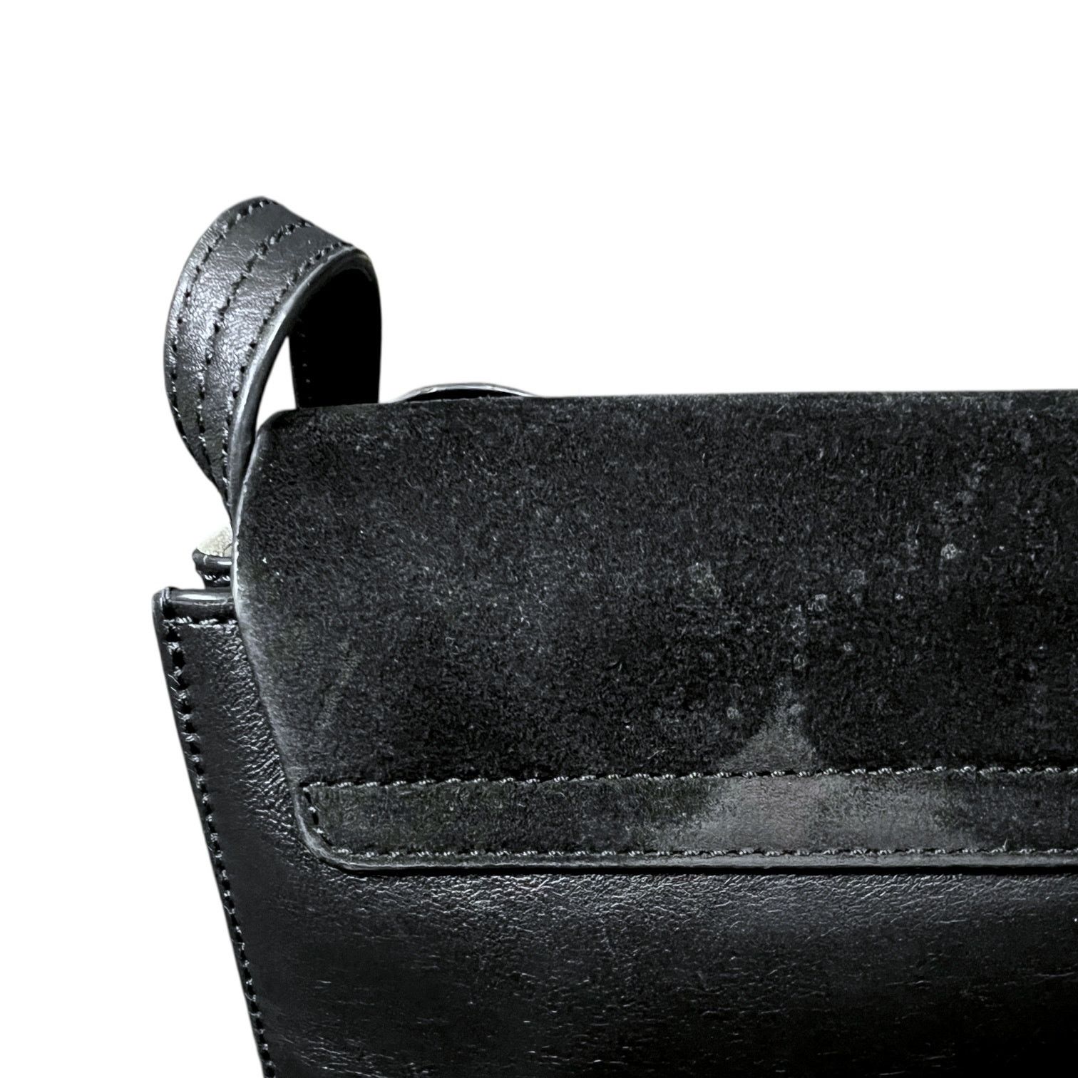 Chloe Chloe Faye Black & Gold Handbag w/ Strap - $1,350 Retail Size ONE SIZE - 4 Thumbnail