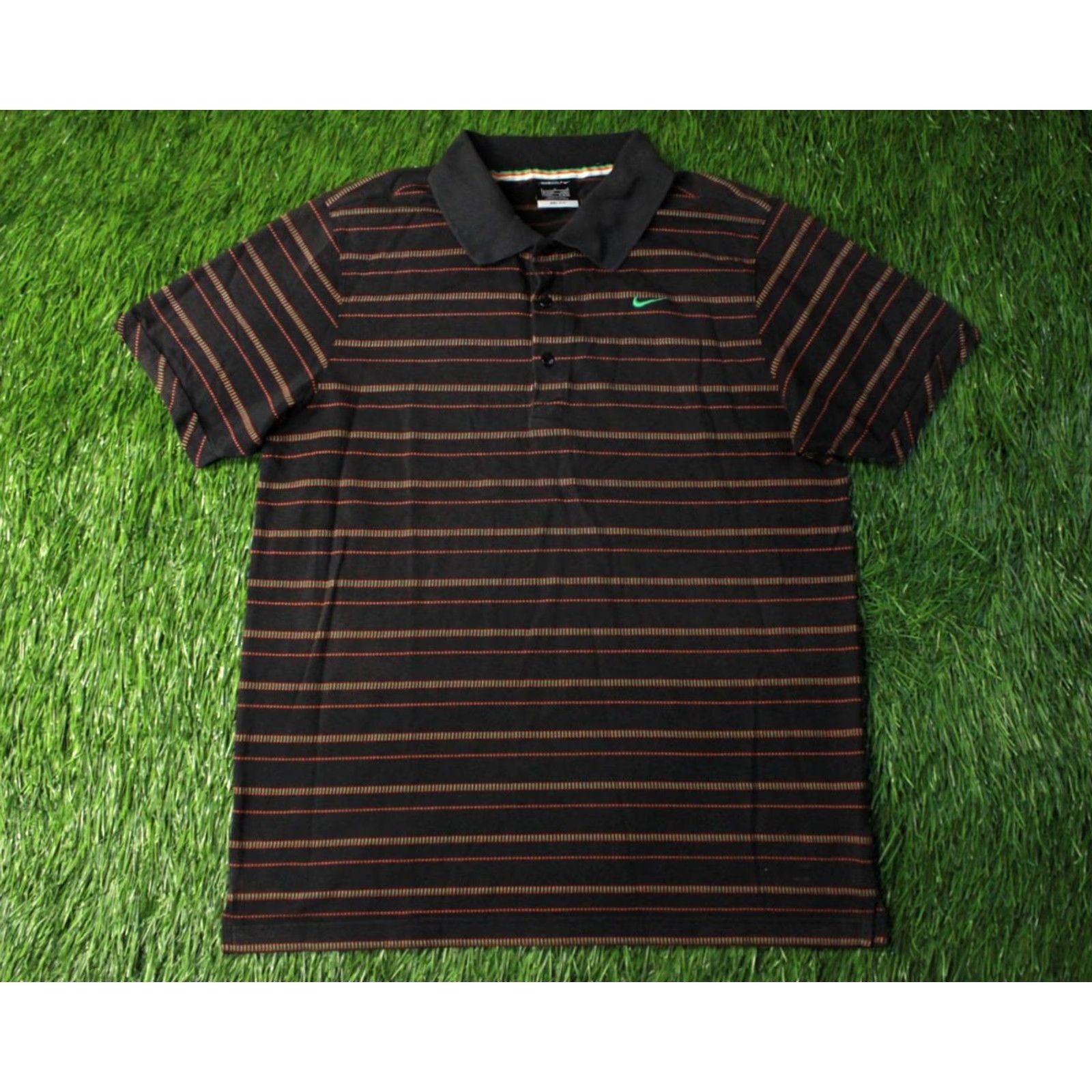 Nike NIKE GOLF DRI-FIT 2010 MEN POLO SHIRT JERSEY ORIGINAL SIZE L LARGE 362188-011 Size US L / EU 52-54 / 3 - 2 Thumbnail