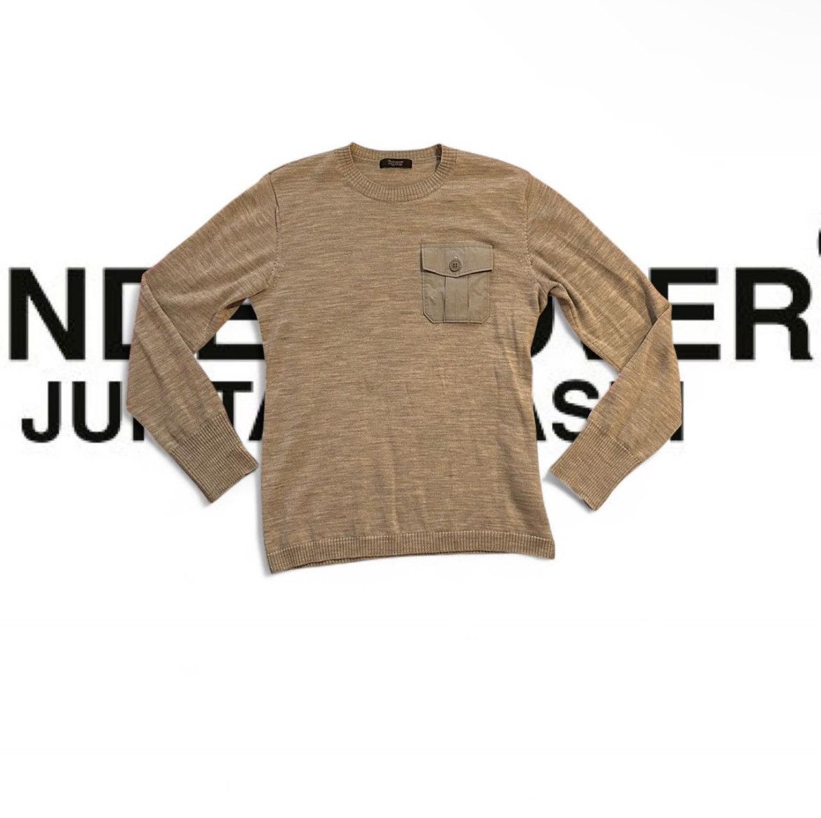 Undercover AW2008 Grey Undercoverism 1 Pocket Sweater Size US S / EU 44-46 / 1 - 1 Thumbnail