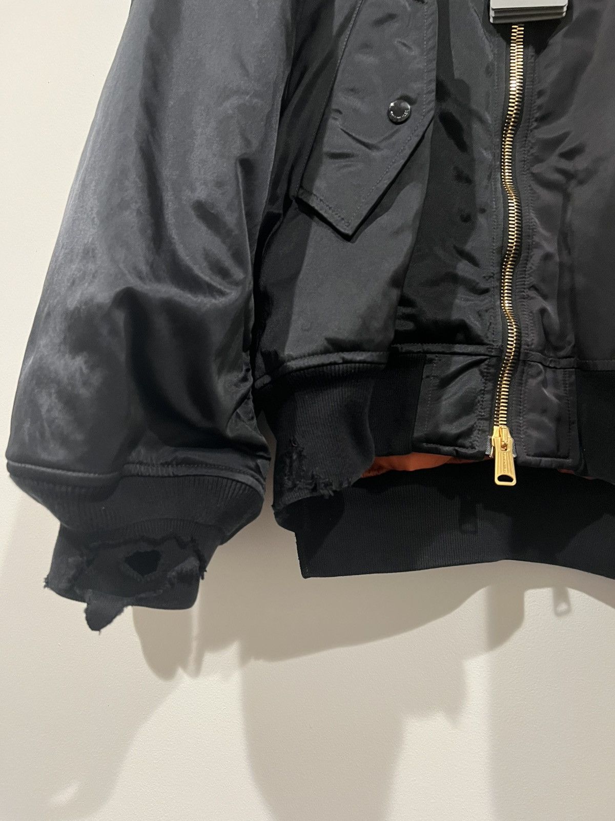 Balenciaga SU24 Double Sleeve Bomber Jacket Size US M / EU 48-50 / 2 - 4 Thumbnail