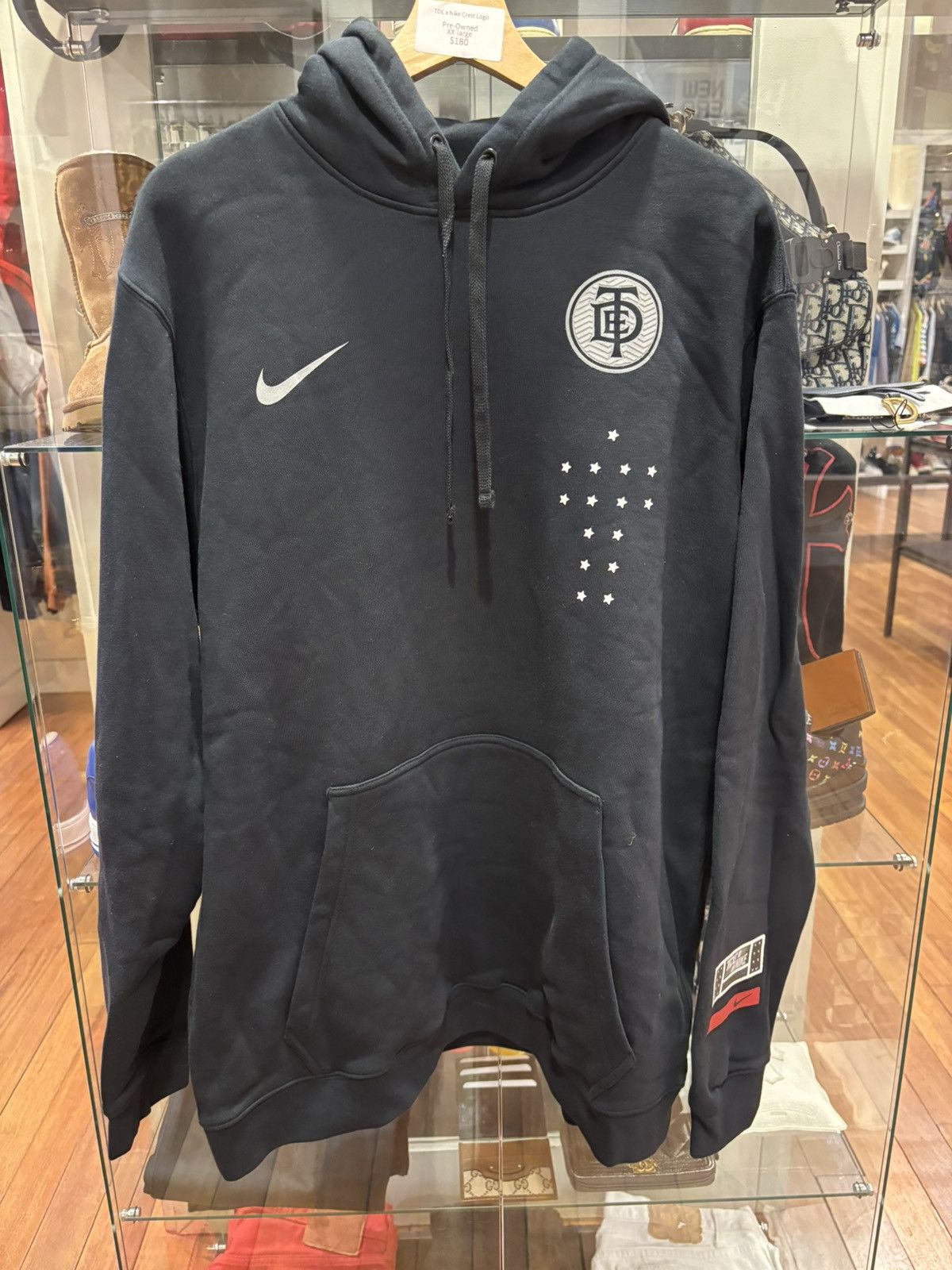 Nike TDE X Nike Crest Logo Hoodie Size US XXL / EU 58 / 5 - 1 Thumbnail