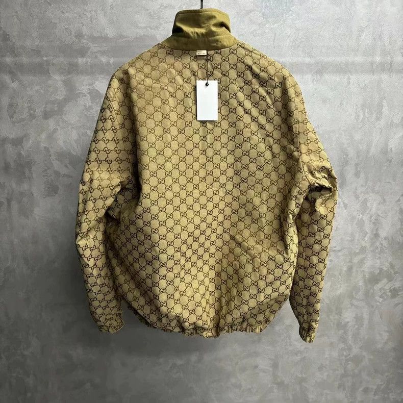 Gucci Gucci The latest brown full-print pattern logo double-sided Size US M / EU 48-50 / 2 - 2 Thumbnail