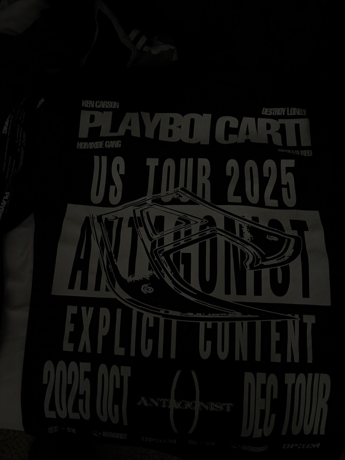 Playboi Carti Playboi Carti Opium Longsleeve Antagonist Size US M / EU 48-50 / 2 - 2 Thumbnail