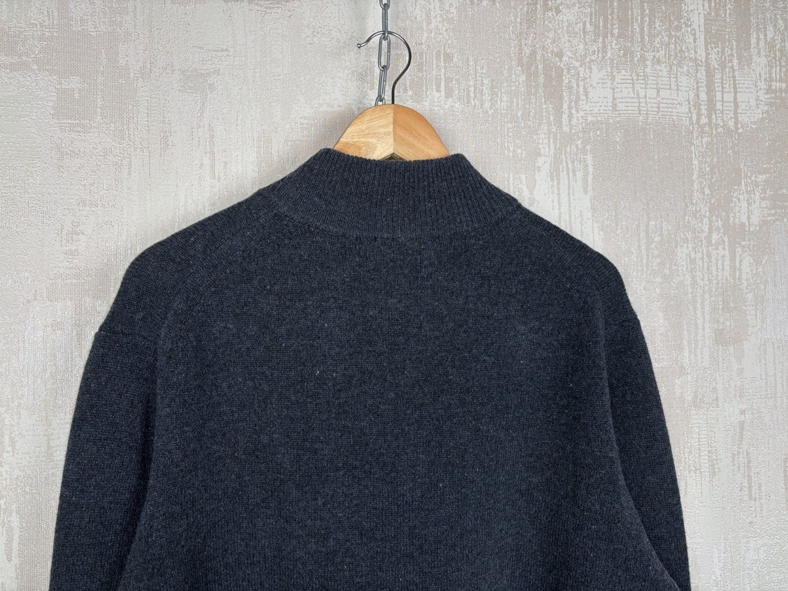 Hackett Hackett London Lambswool Pullover 1/4 Zip Sweater Elbow Pads Size US XL / EU 56 / 4 - 21 Thumbnail