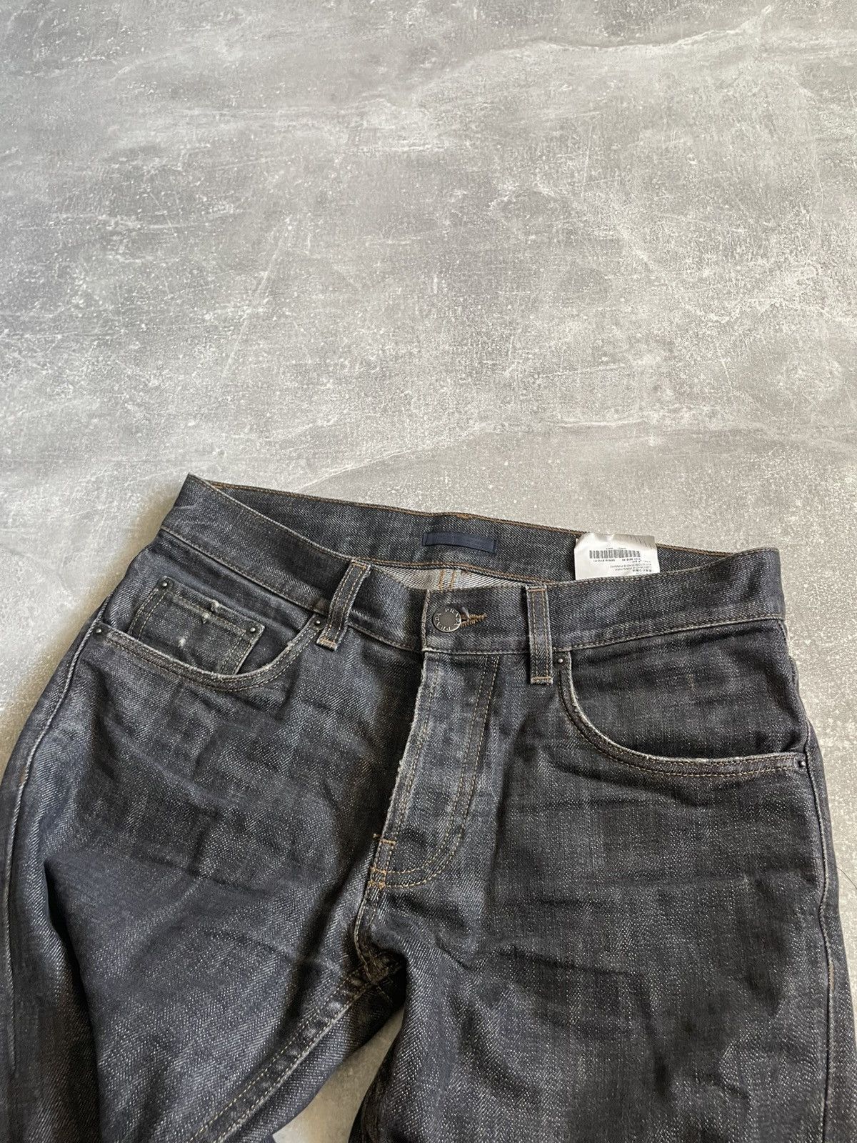 Prada Prada Jeans 29 dark blue pants old money luxury Size US 29 - 3 Thumbnail