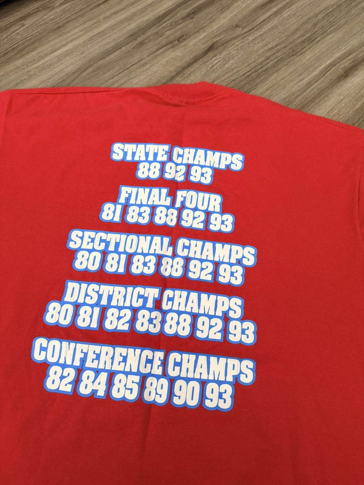 Fruit Of The Loom Vintage Parkway West Softball Champion shirt Size US XL / EU 56 / 4 - 5 Thumbnail