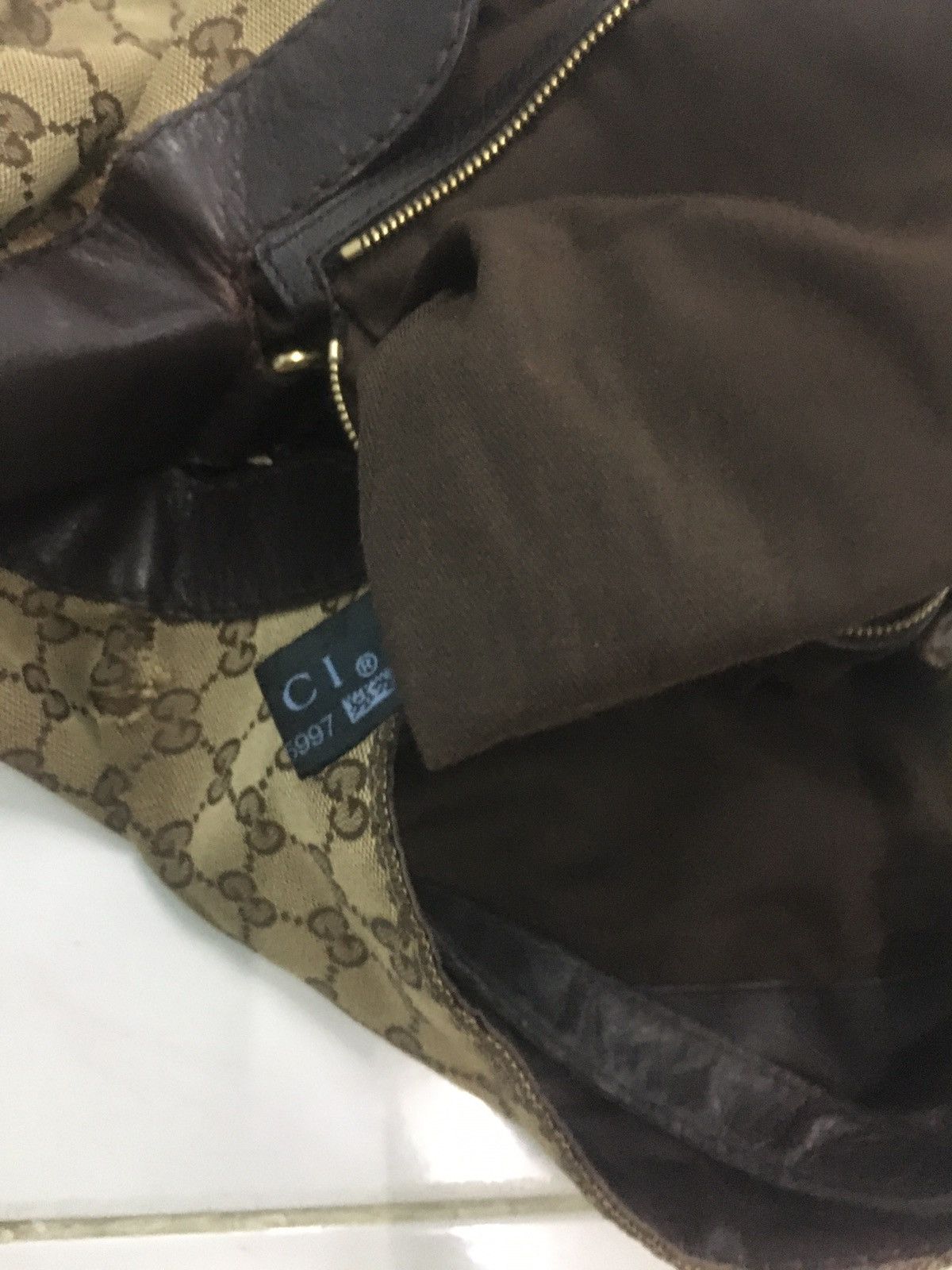 Gucci Gucci Monogram Charlotte Hobo Bag Size ONE SIZE - 18 Thumbnail