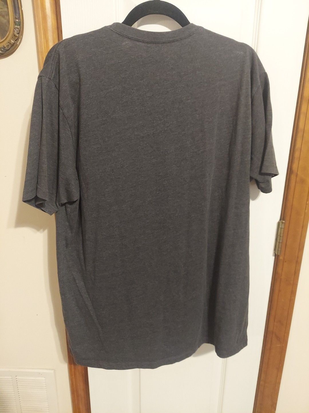 Ariat Ariat T Shirt Mens XL Charcoal Vertical Flag Short Sleeve G Size US XL / EU 56 / 4 - 6 Thumbnail