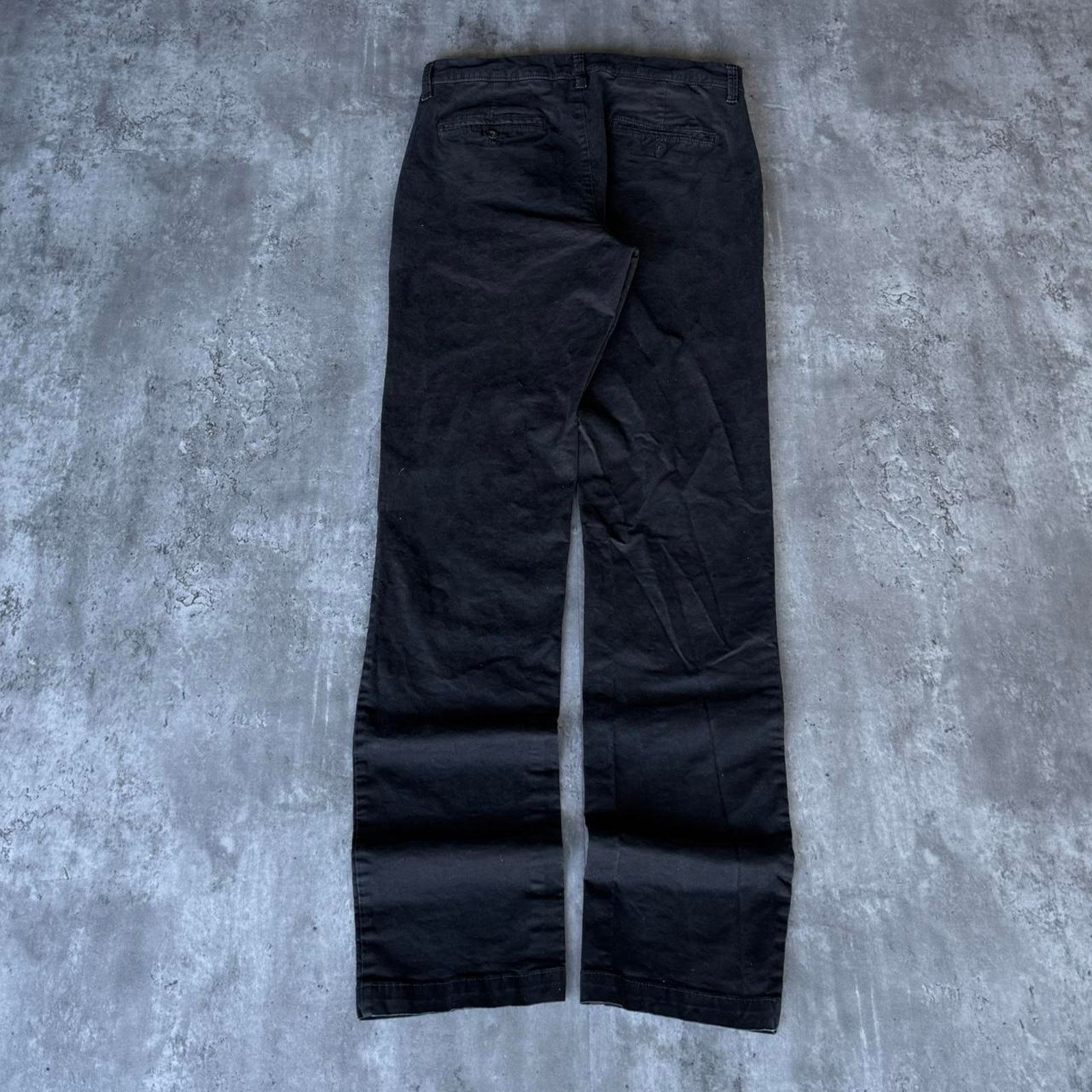 Aeropostale × Vintage Vintage Y2K Aeropostale Slim Straight Black Chino Pants Size US 31 - 2 Thumbnail