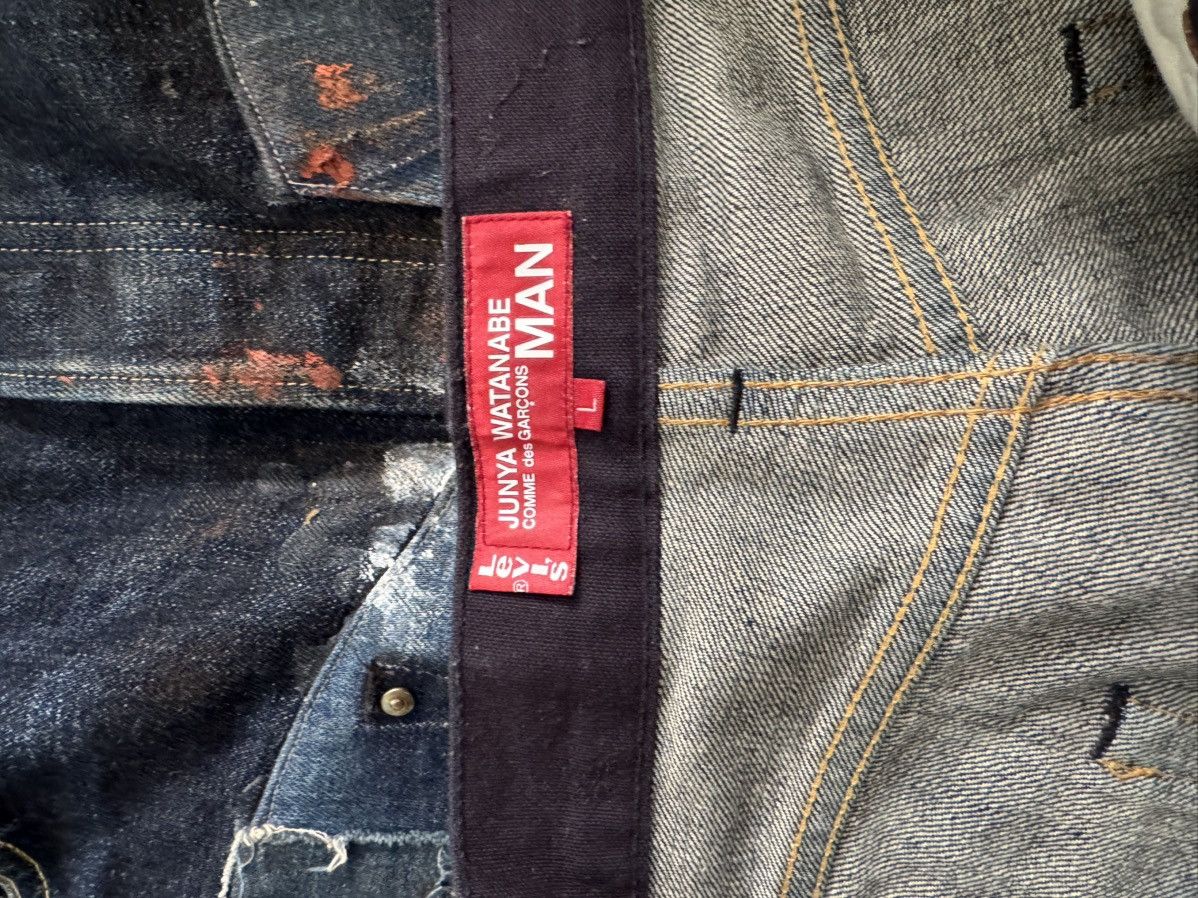 Junya Watanabe × Levi's AD2017 JUNYA WATANABE LEVI’S PAINT SPLATTER DENIM Size US 36 / EU 52 - 7 Thumbnail