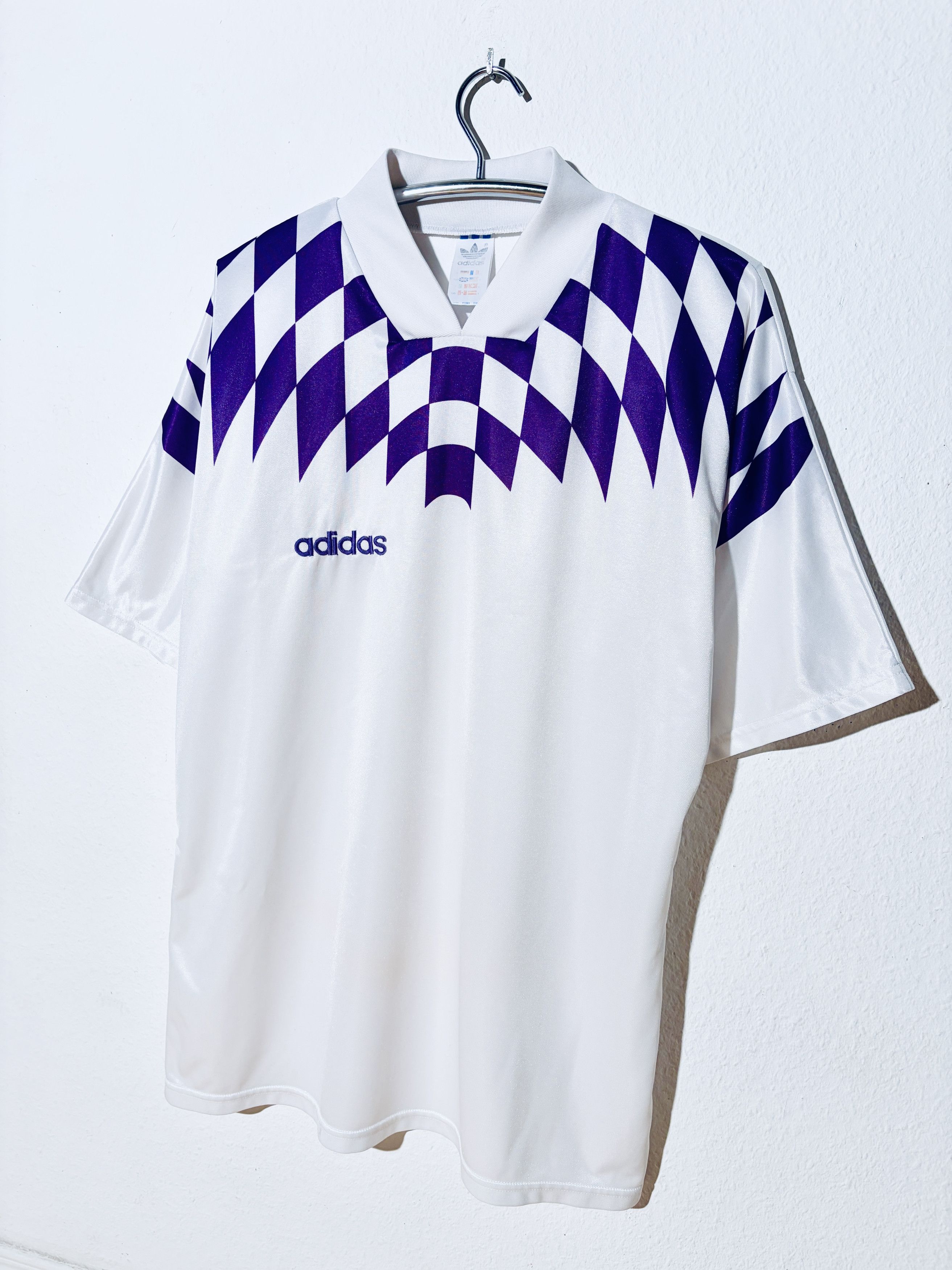 Adidas 90s Vintage Template Football Shirt 1990s Austria Vienna Size US XL / EU 56 / 4 - 3 Thumbnail