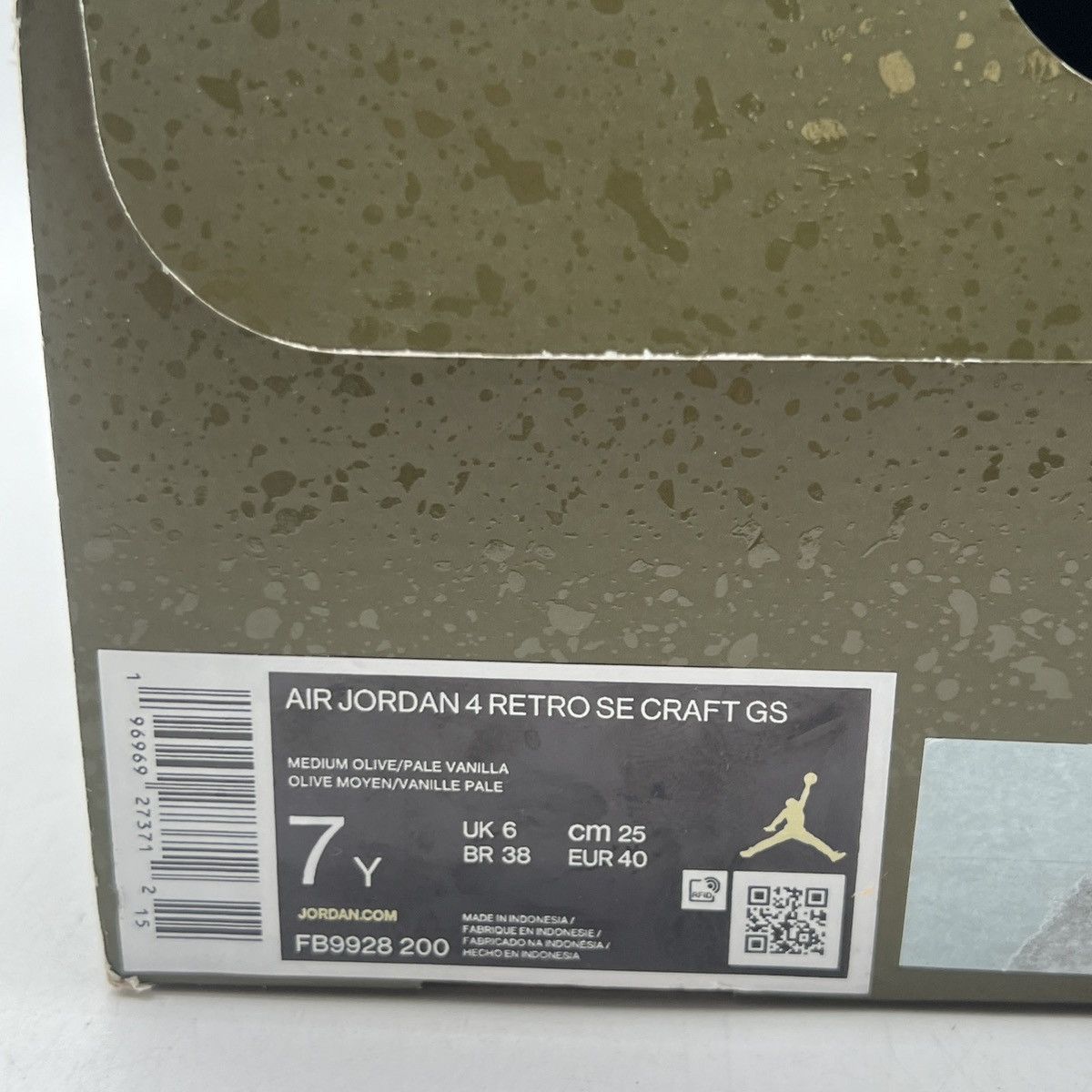 Jordan Brand Air Jordan 4 craft olive Size US 7 / EU 40 - 6 Thumbnail