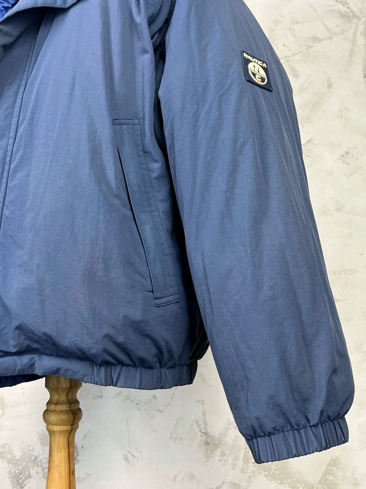 Nautica Vintage Nautica Reversible Puffer Down Jacket Size XL Size US XL / EU 56 / 4 - 14 Thumbnail