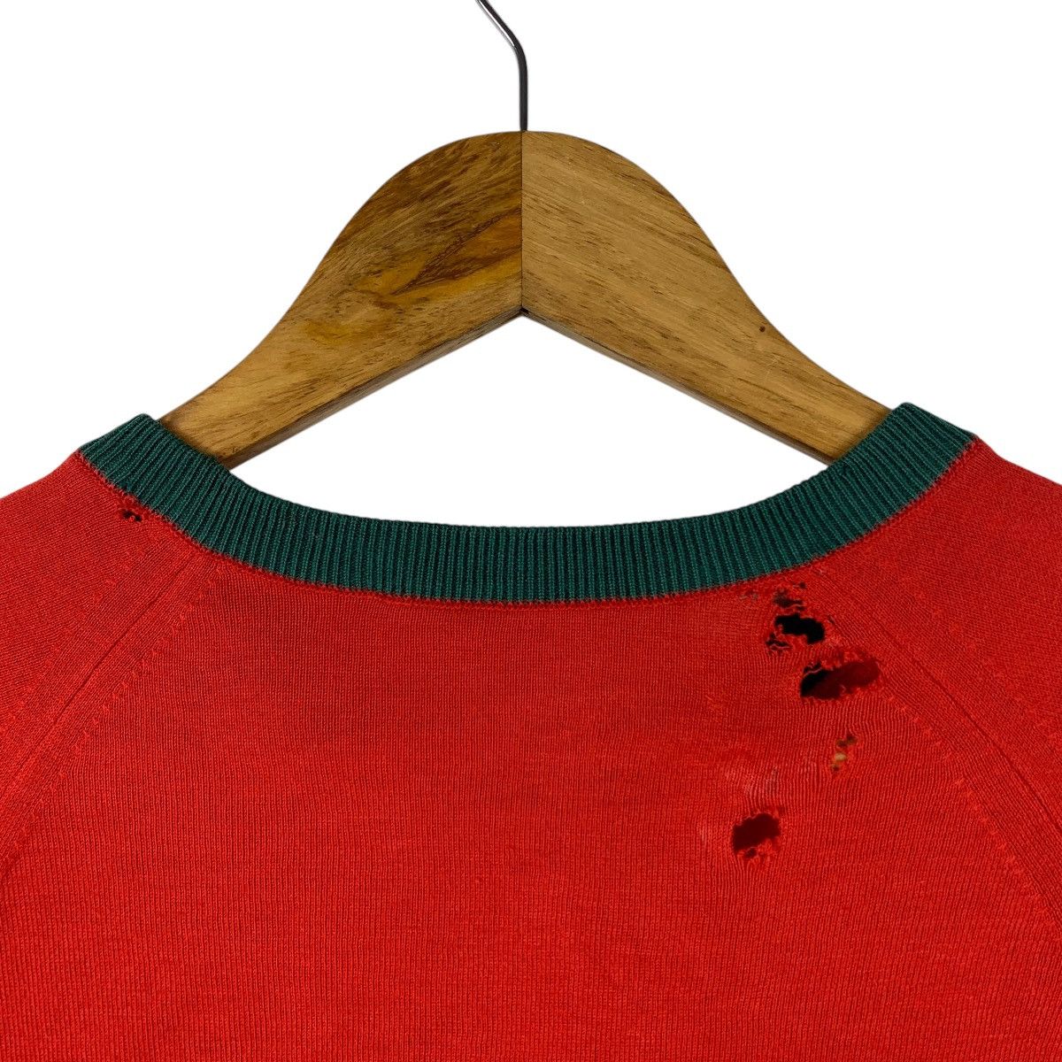 Christian Dior Monsieur × Vintage Vintage Distressed CHRISTIAN DIOR sports long sleeve tee Size S / US 4 / IT 40 - 13 Thumbnail